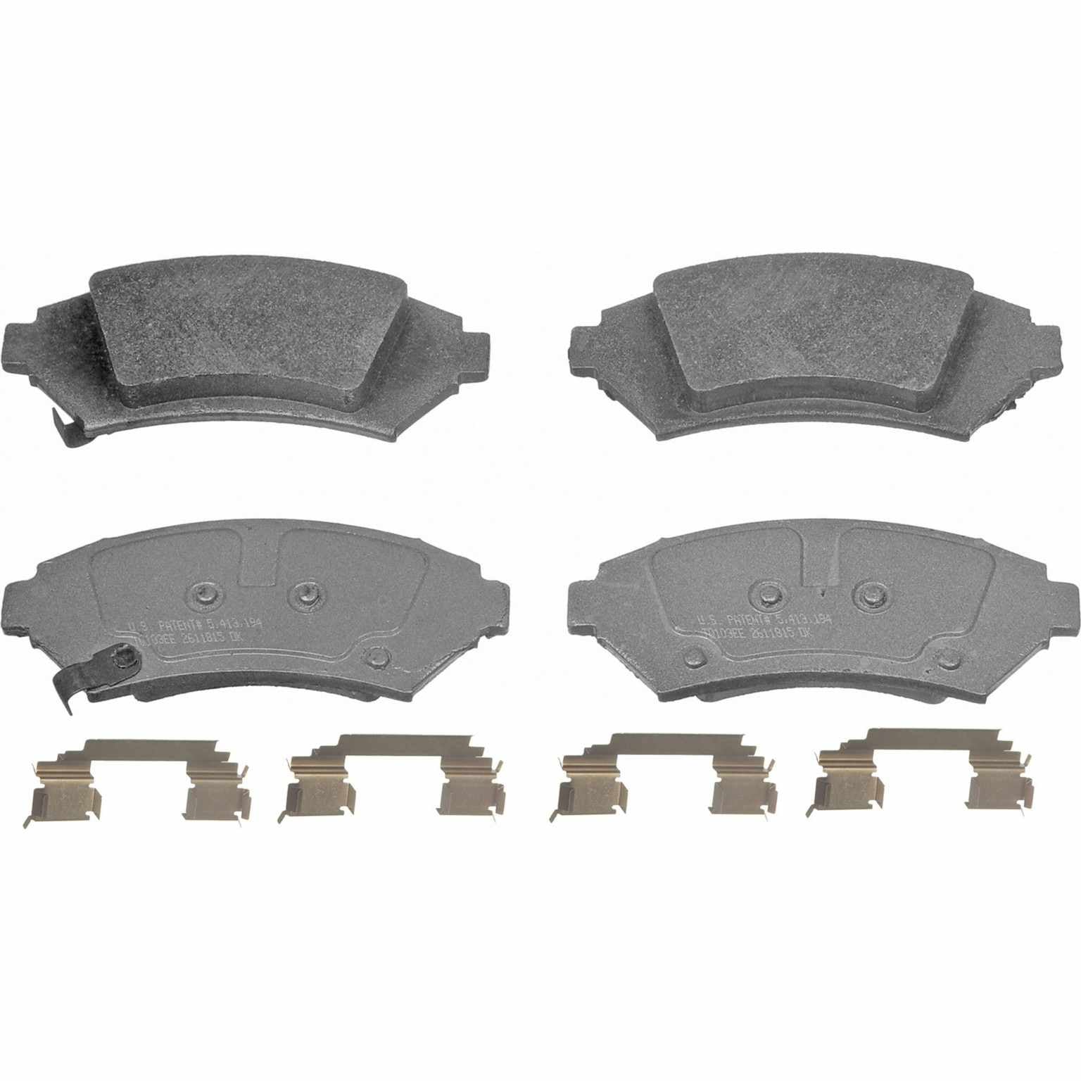 wagner brake disc brake pad set  frsport mx1076