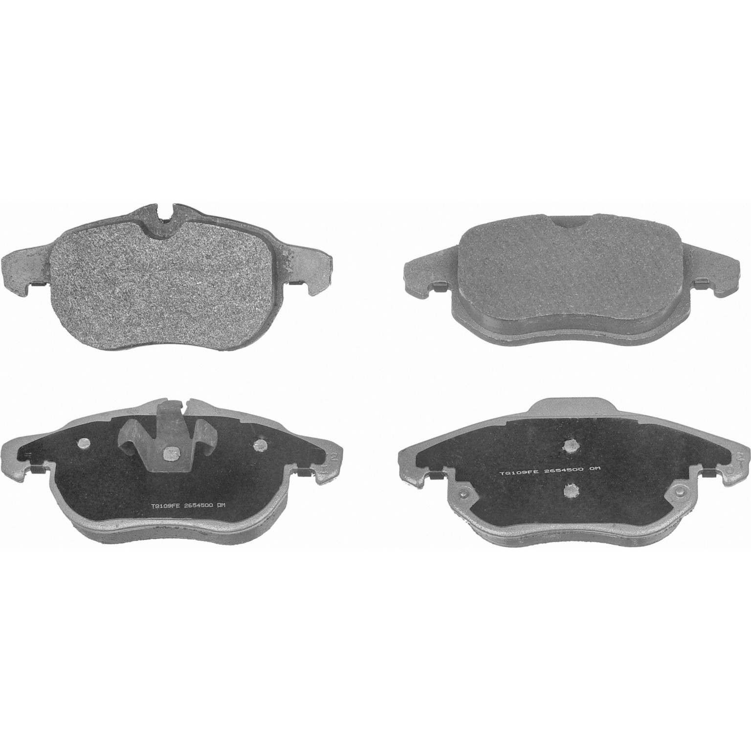 wagner brake disc brake pad set  frsport mx1106