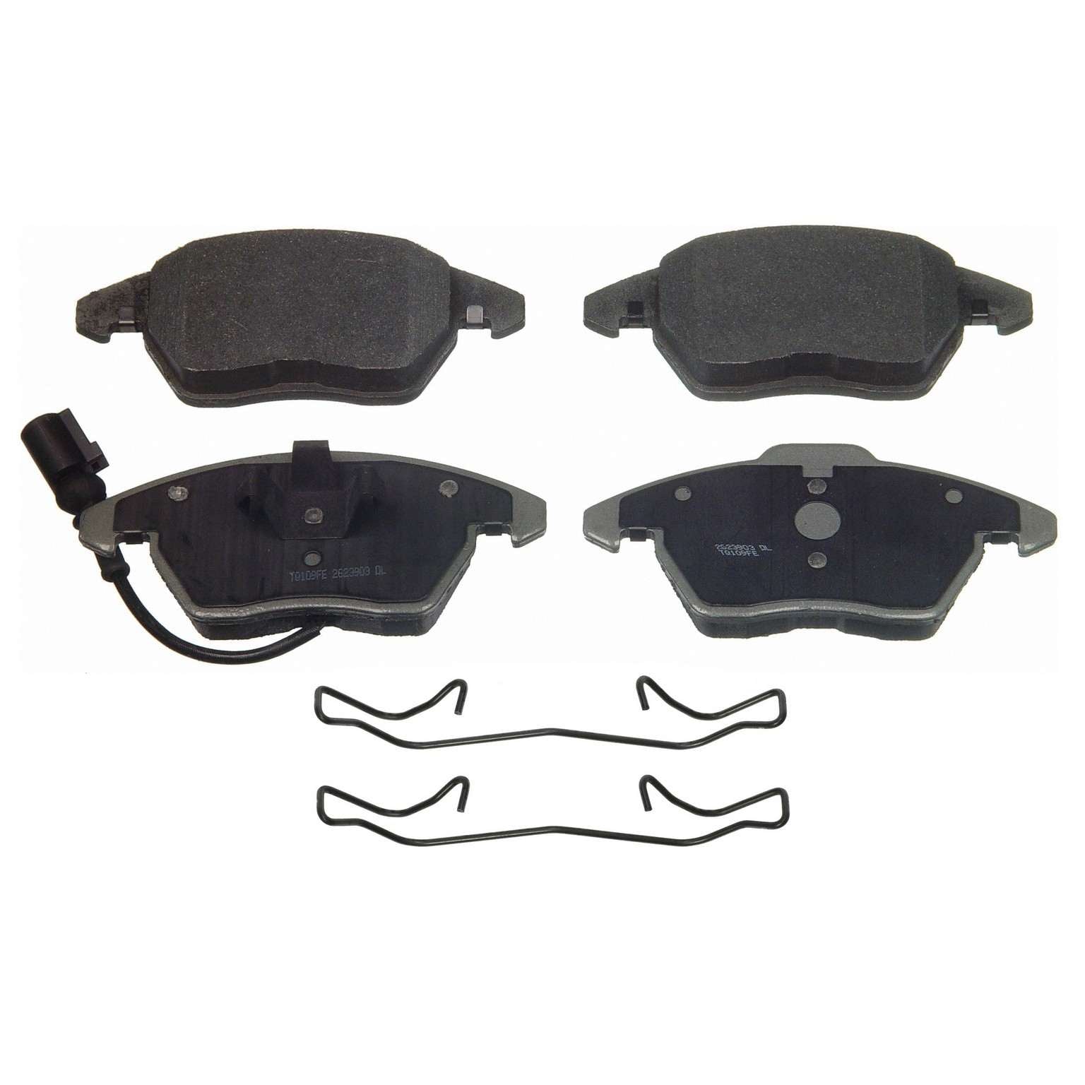 Wagner Brake Disc Brake Pad Set  top view frsport MX1107