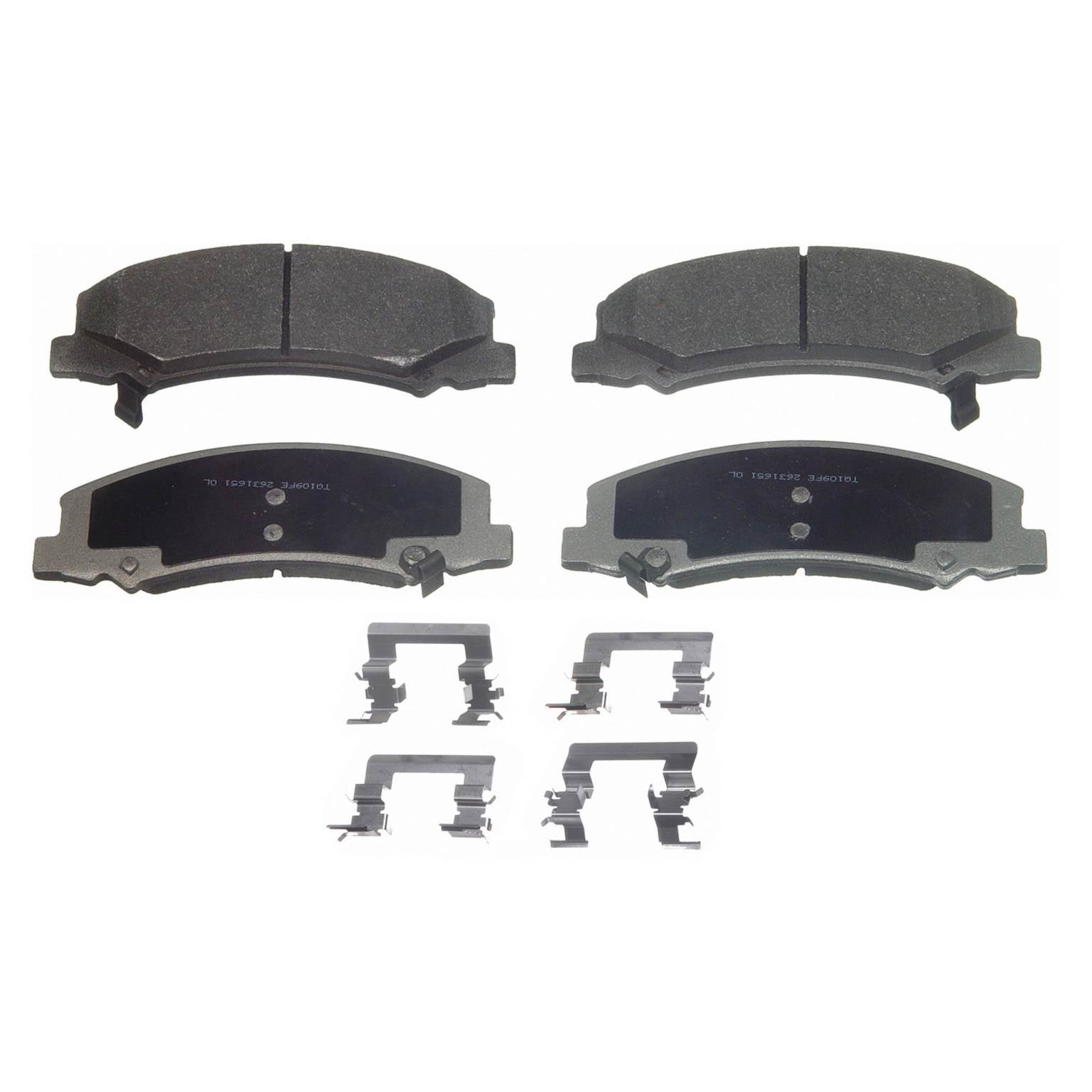 wagner brake disc brake pad set  frsport mx1159