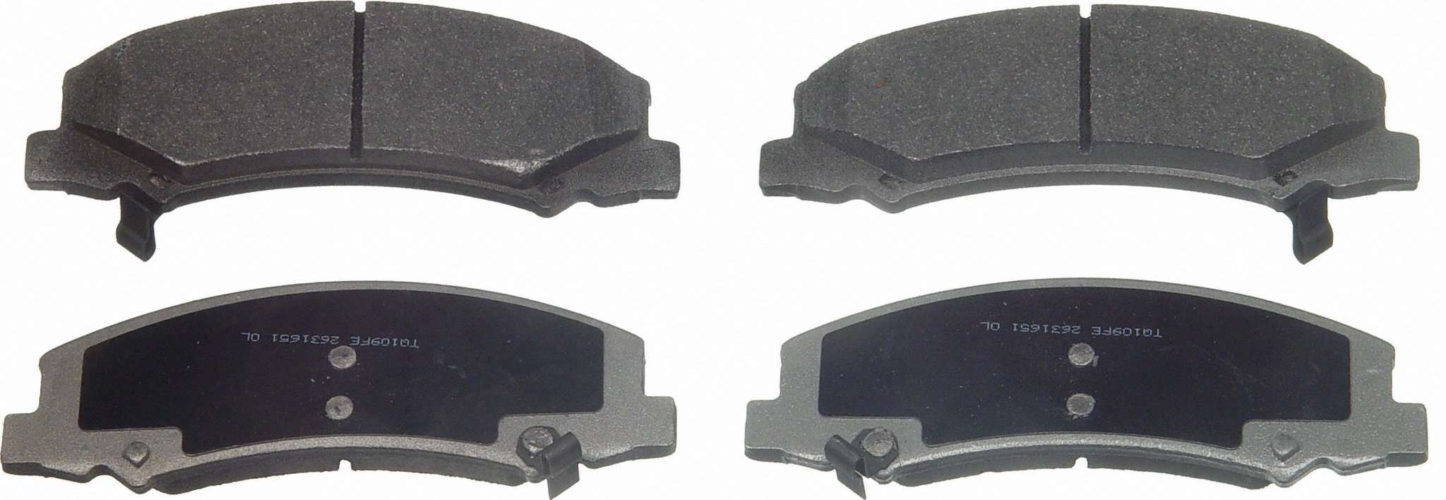 Wagner Brake Disc Brake Pad Set  top view frsport MX1159