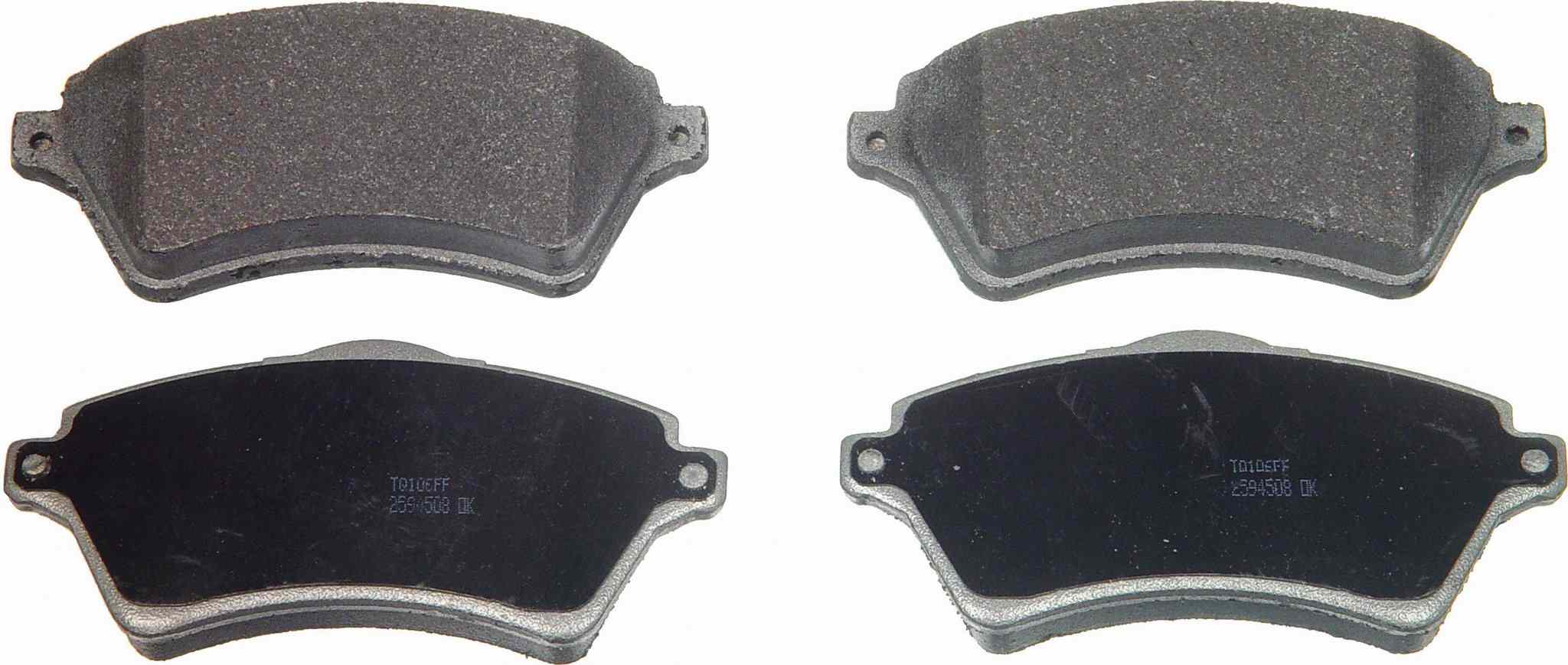 wagner brake disc brake pad set  frsport mx1178