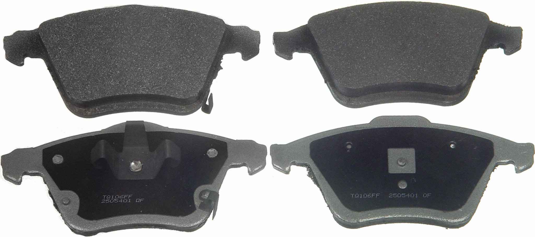 Wagner Brake Disc Brake Pad Set  top view frsport MX1186