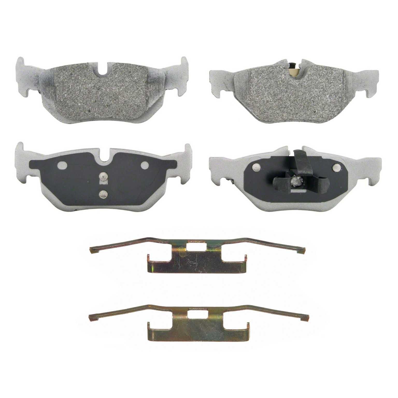 wagner brake disc brake pad set  frsport mx1267