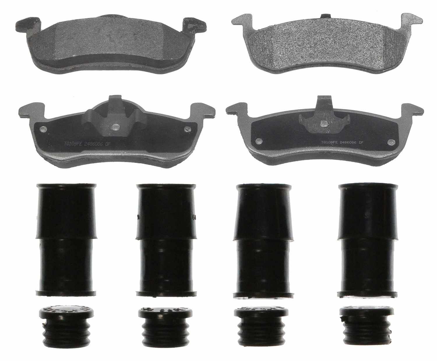 Wagner Brake Disc Brake Pad Set  top view frsport MX1279