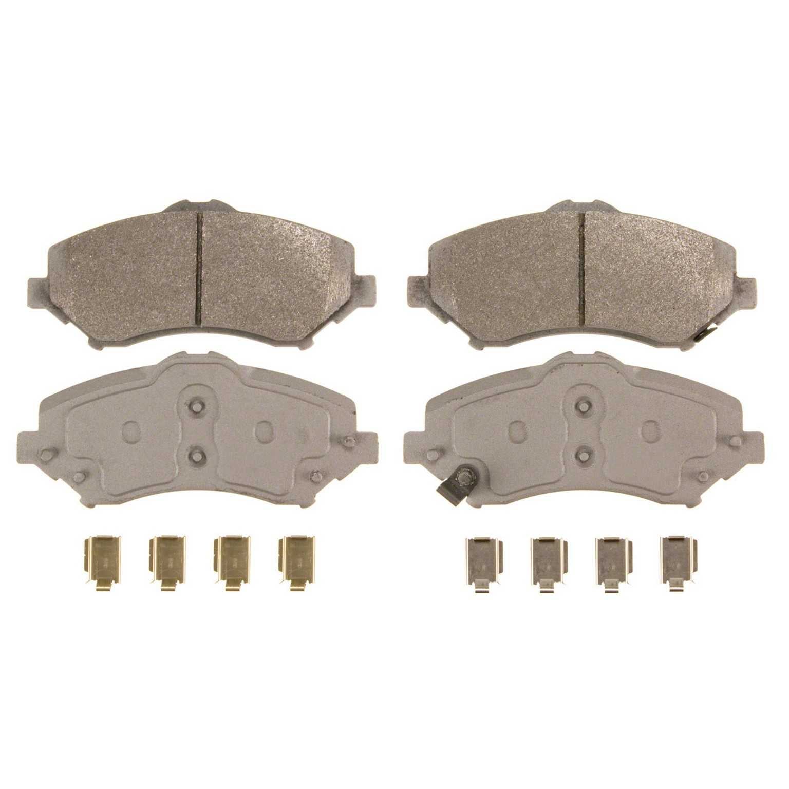 Wagner Brake Disc Brake Pad Set  top view frsport MX1327