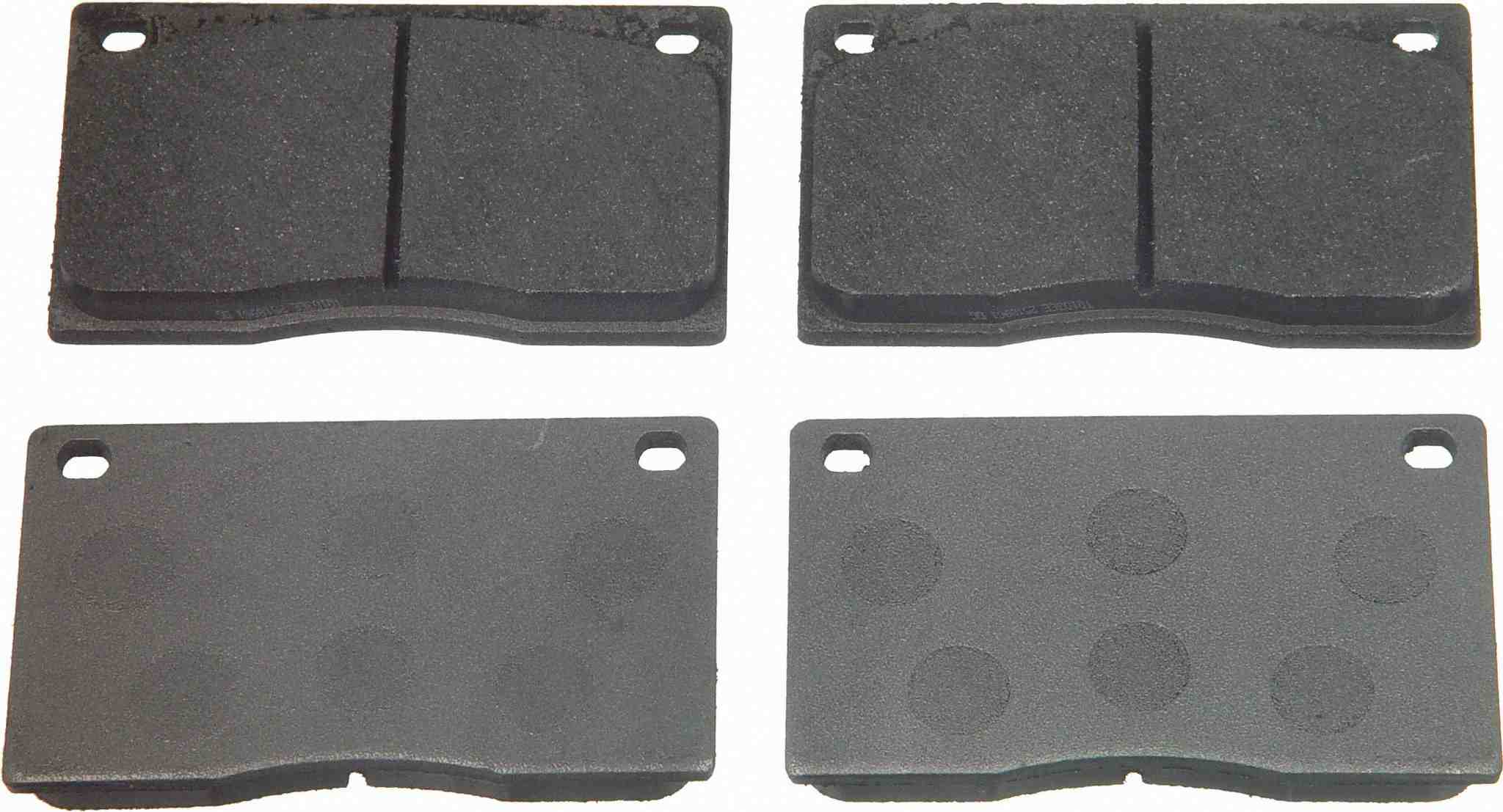 Wagner Brake Disc Brake Pad Set  top view frsport MX135