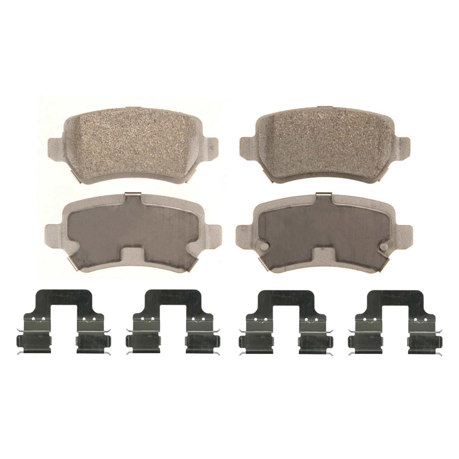 Wagner Brake Disc Brake Pad Set  top view frsport MX1362