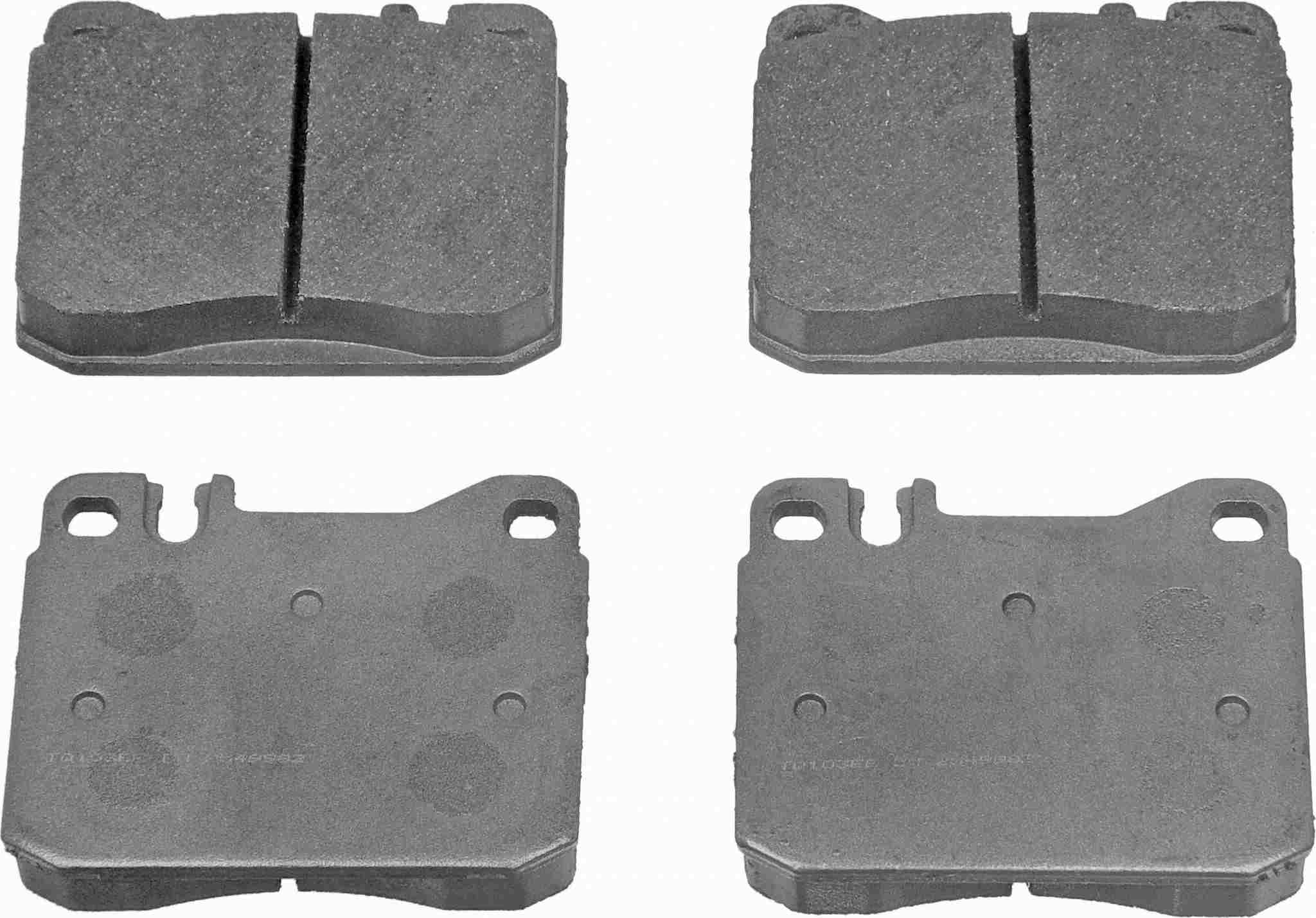 Wagner Brake Disc Brake Pad Set  top view frsport MX145