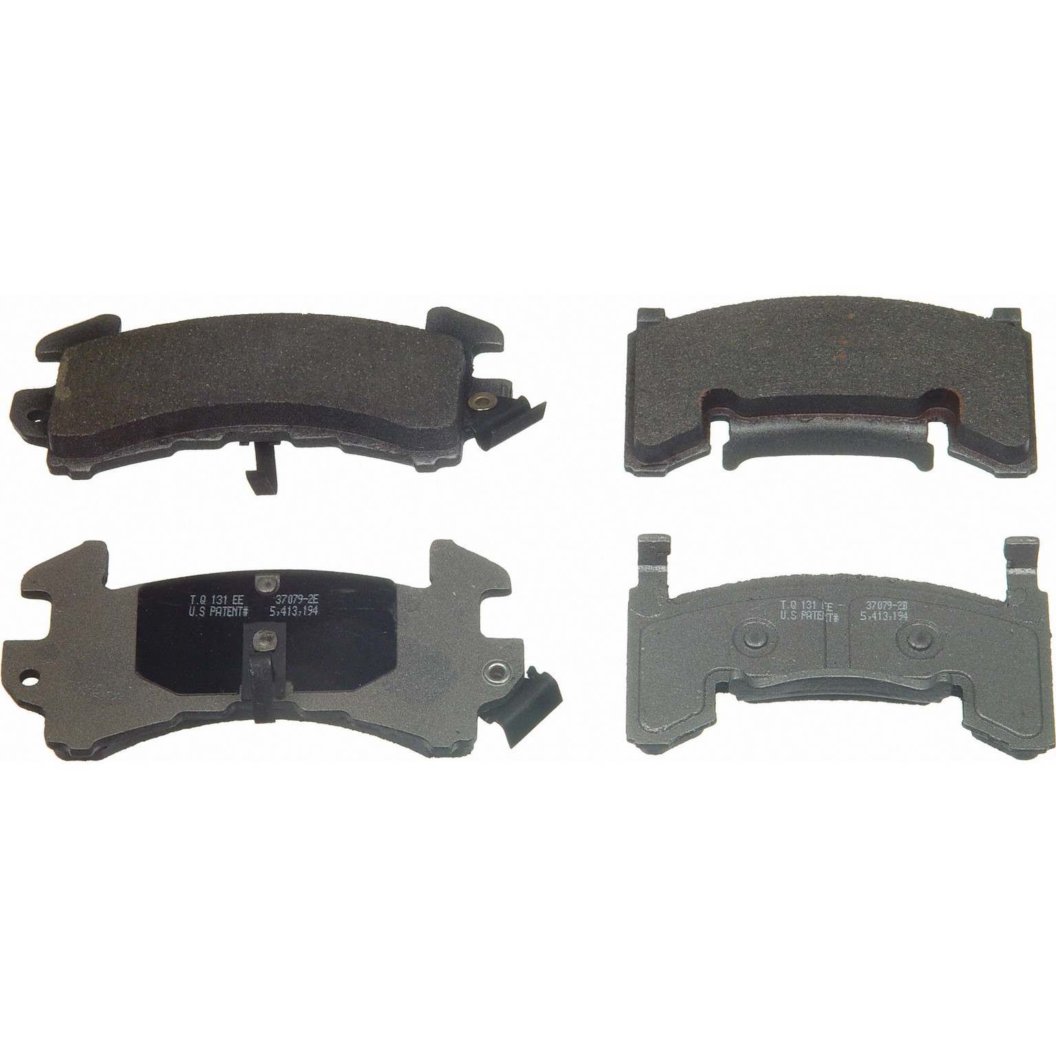 wagner brake disc brake pad set  frsport mx154