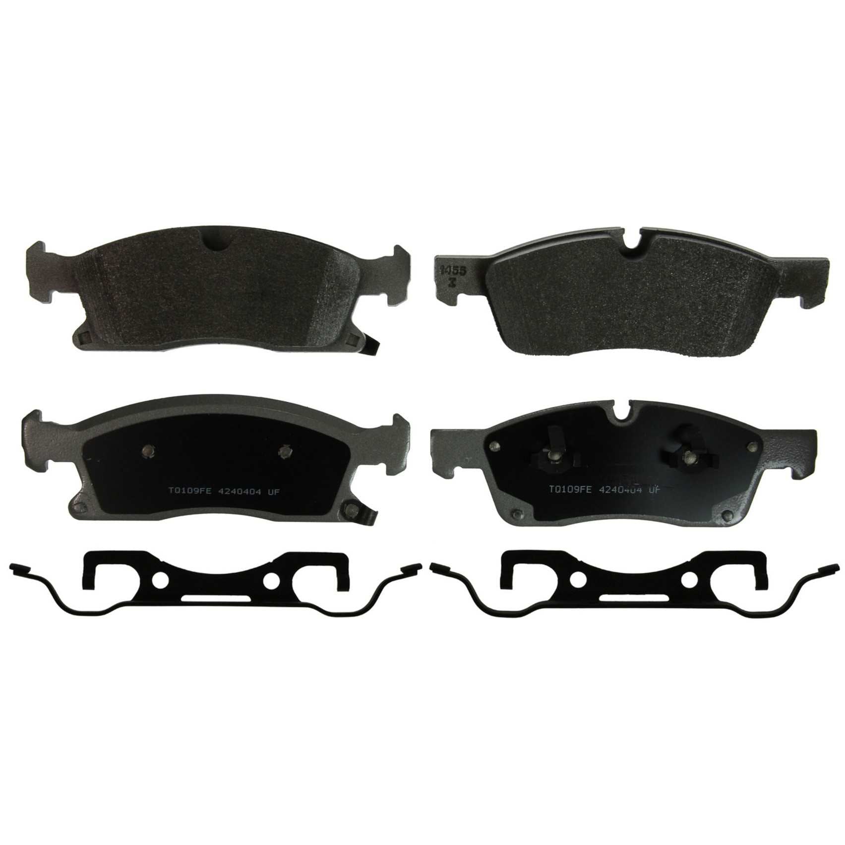 Wagner Brake Disc Brake Pad Set  top view frsport MX1629A