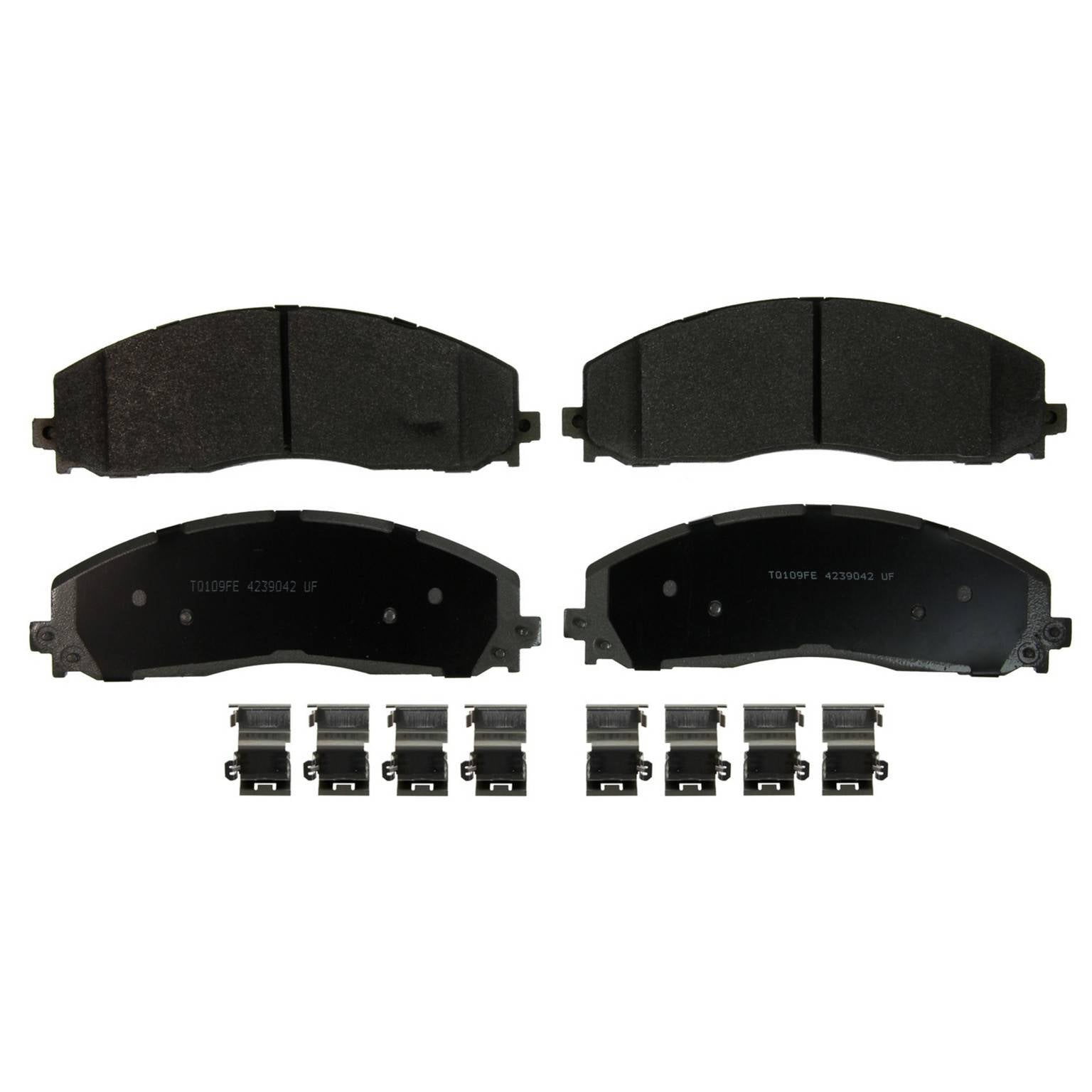 Wagner Brake Disc Brake Pad Set  top view frsport MX1680