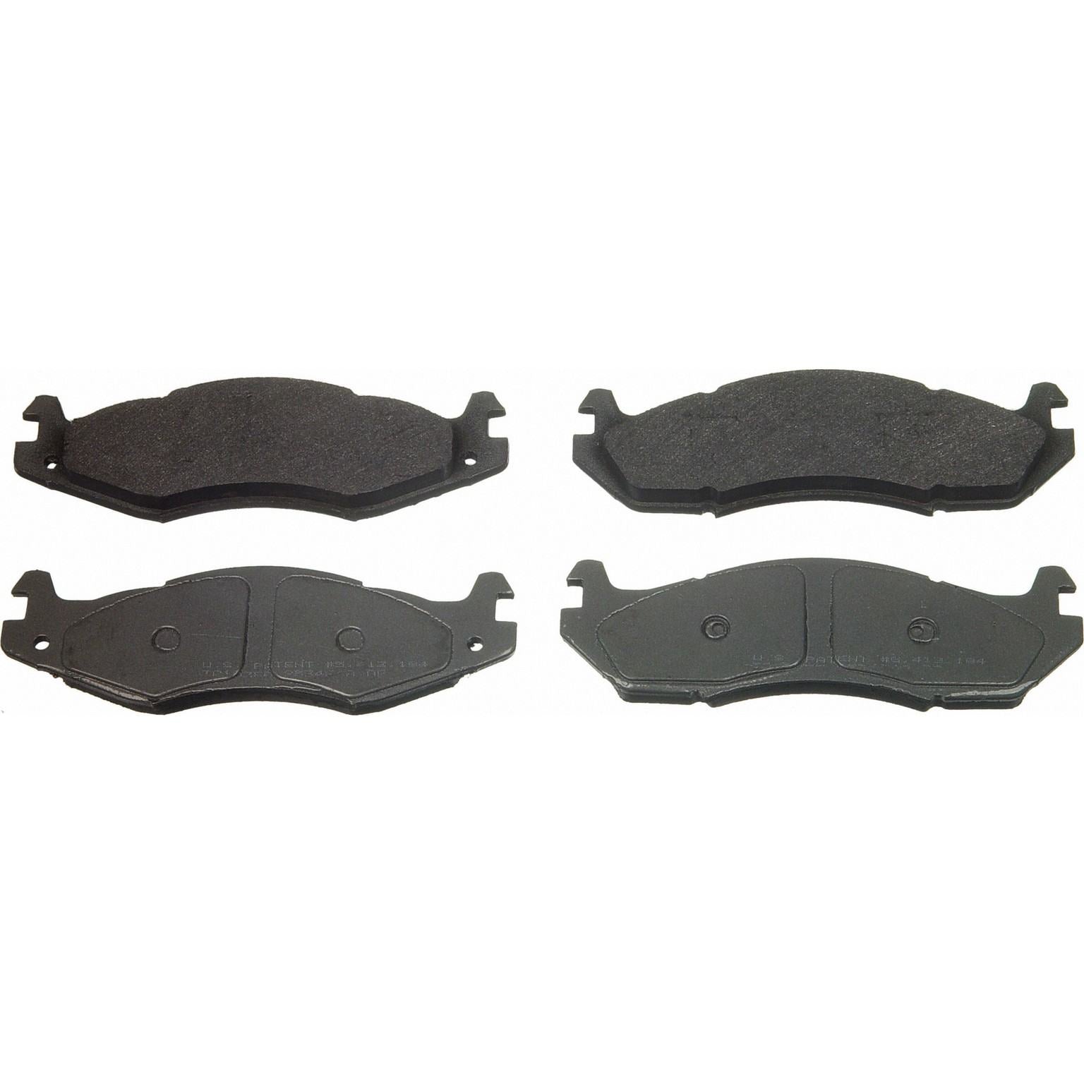 wagner brake disc brake pad set  frsport mx203