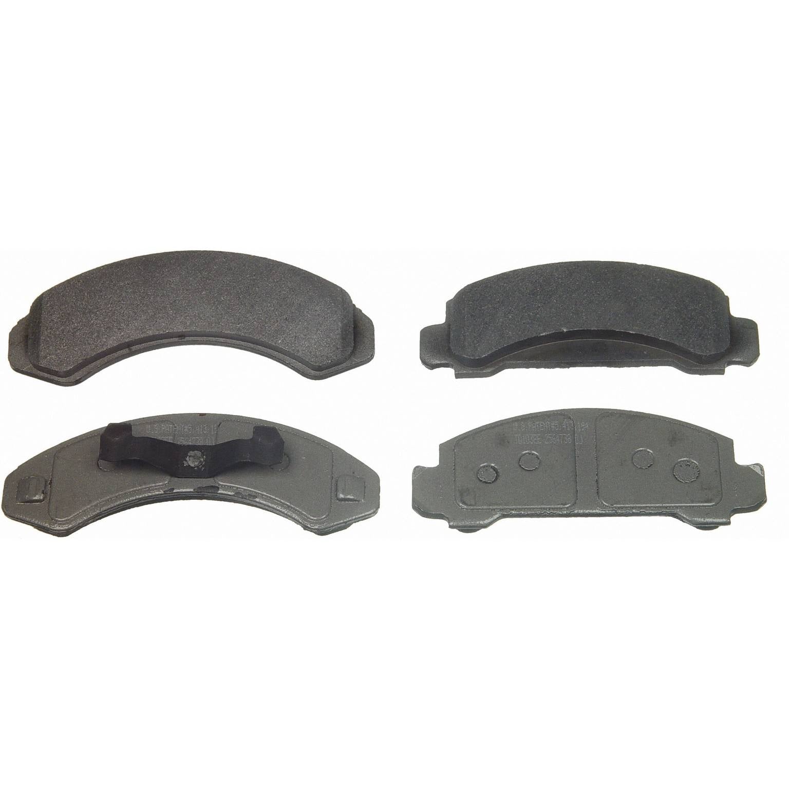 wagner brake disc brake pad set  frsport mx249