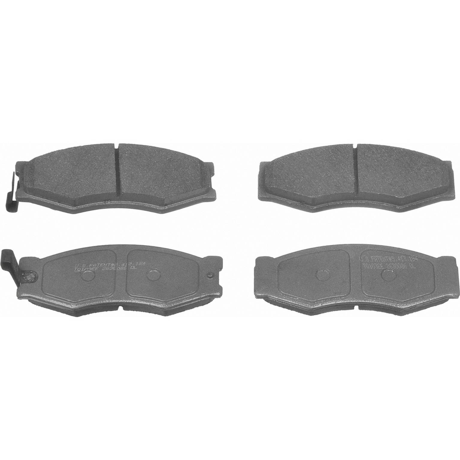 wagner brake disc brake pad set  frsport mx266a