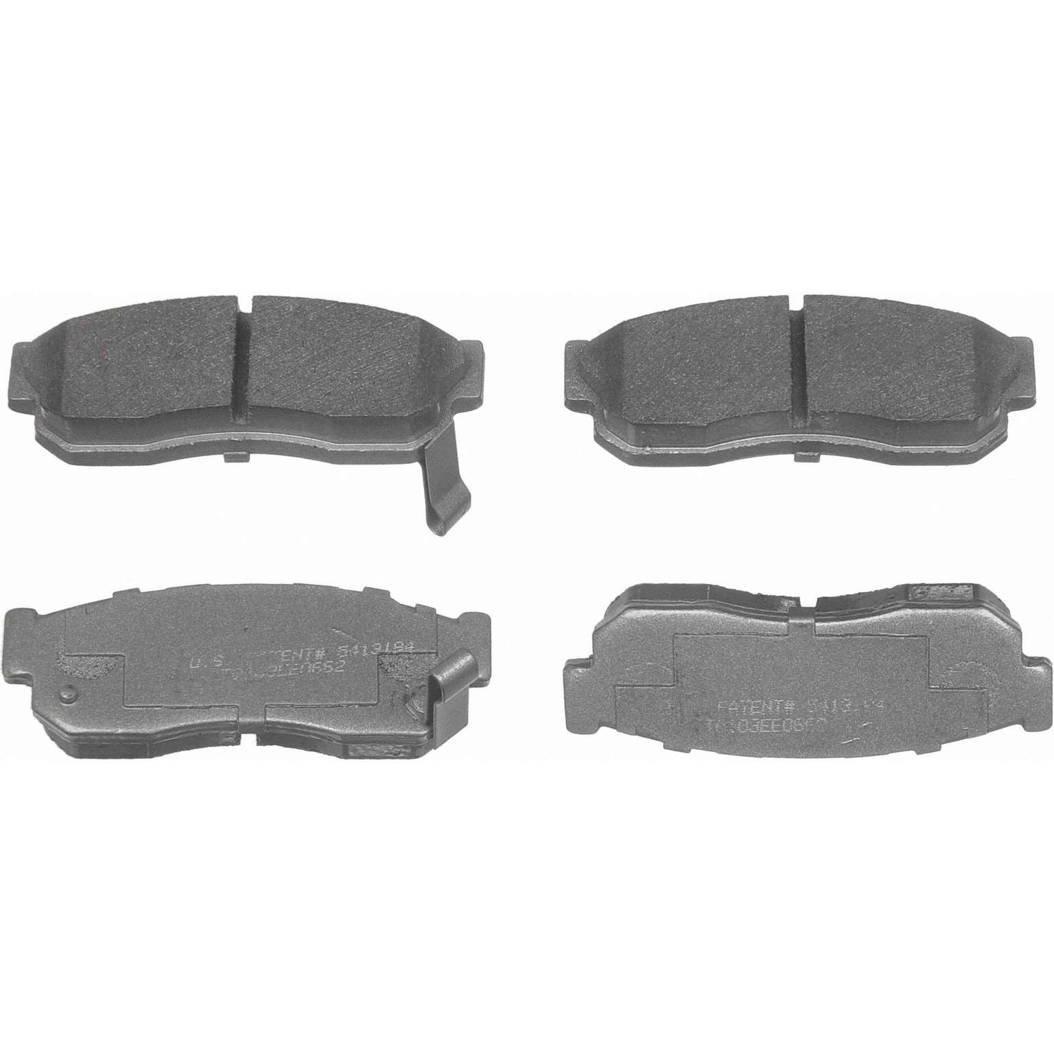 wagner brake disc brake pad set  frsport mx275