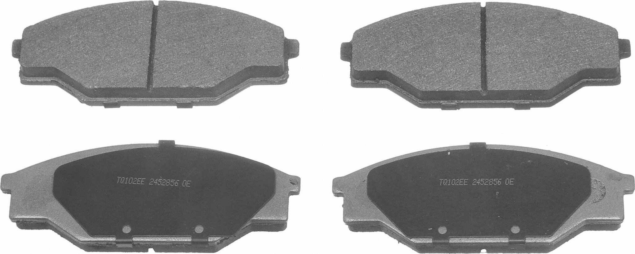 Wagner Brake Disc Brake Pad Set  top view frsport MX303