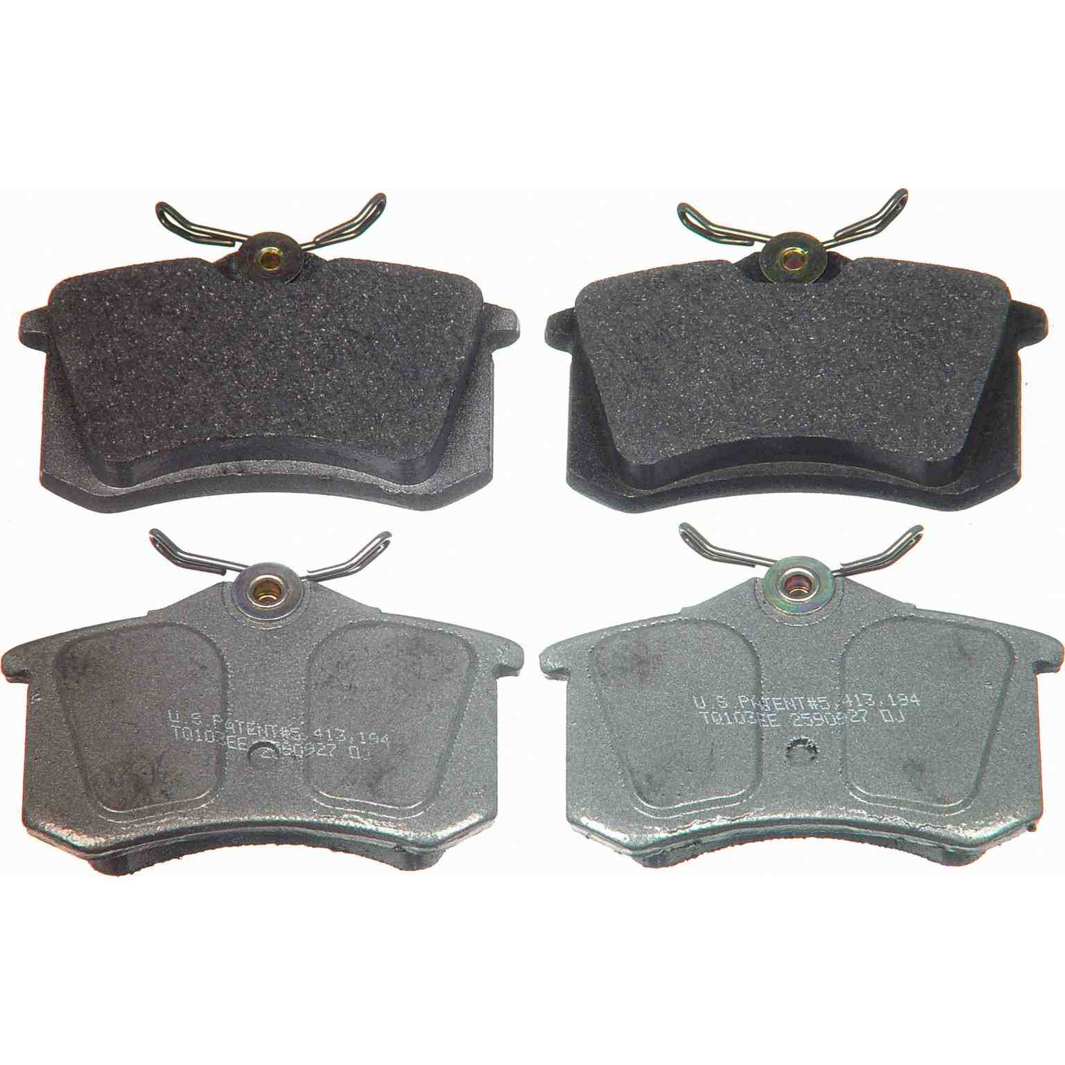 wagner brake disc brake pad set  frsport mx340