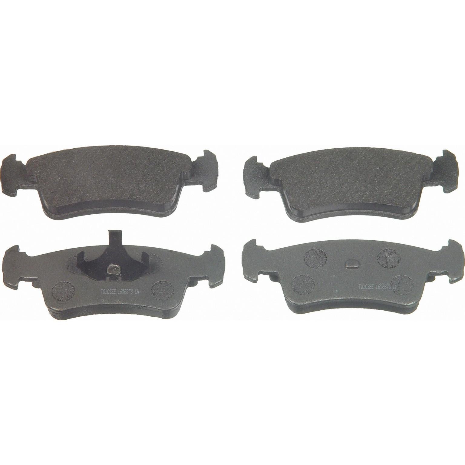 wagner brake disc brake pad set  frsport mx359