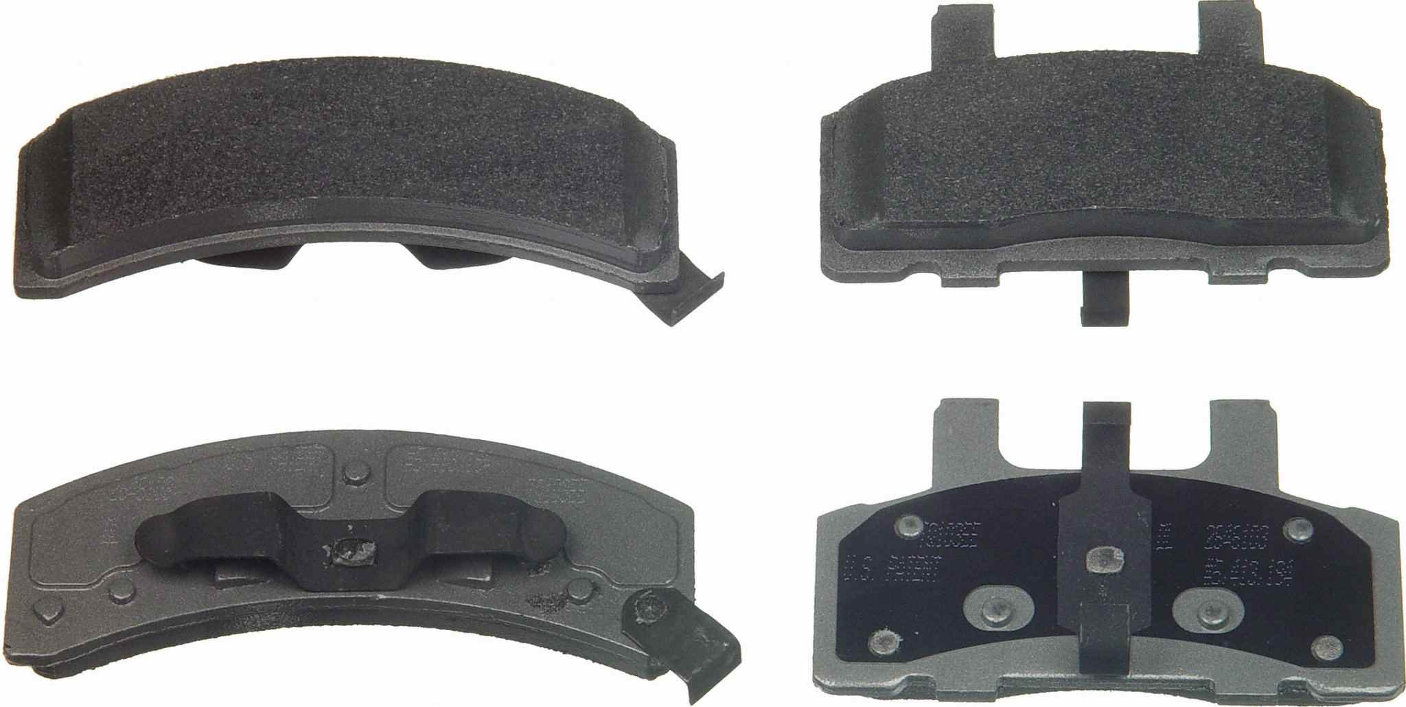 Wagner Brake Disc Brake Pad Set  top view frsport MX369