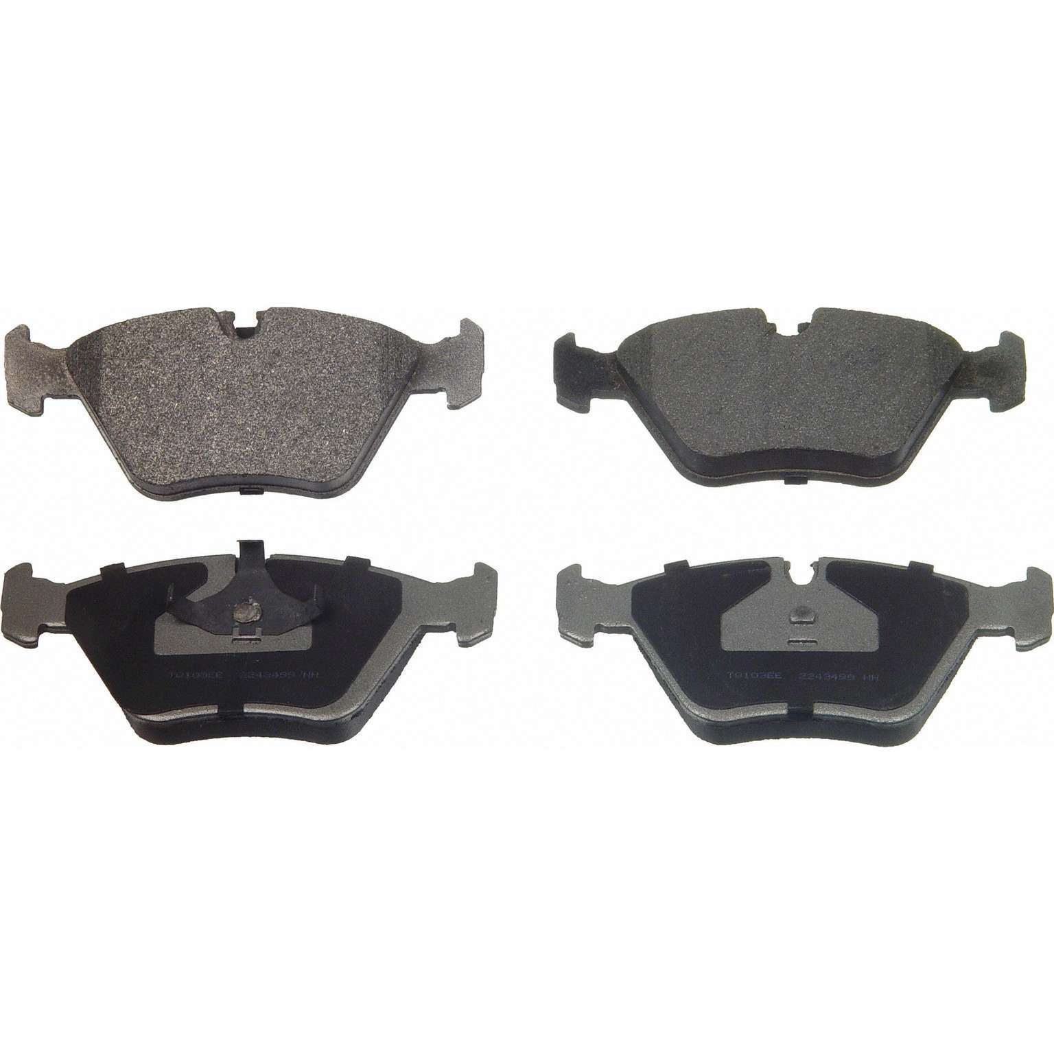 wagner brake disc brake pad set  frsport mx394b