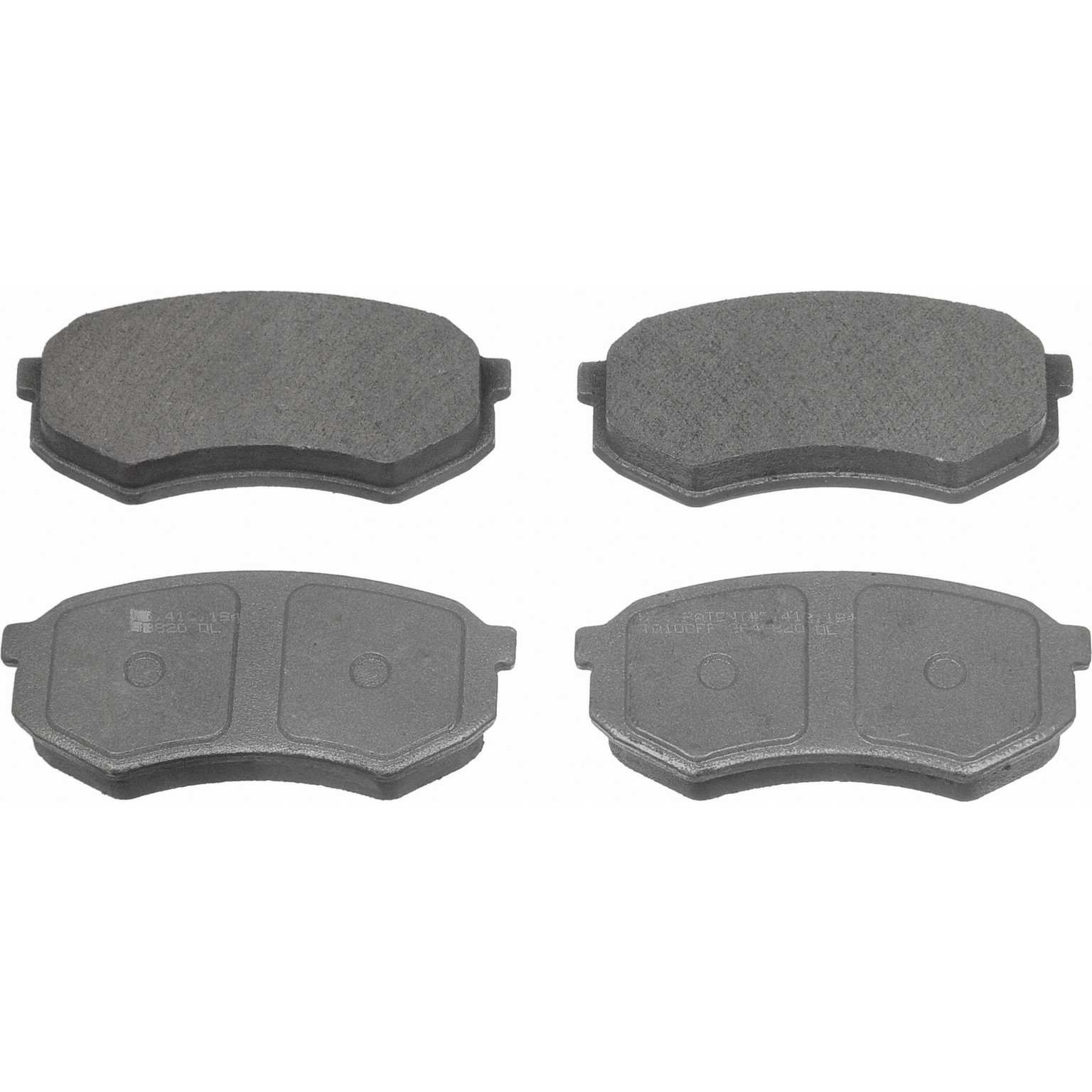 wagner brake disc brake pad set  frsport mx433b