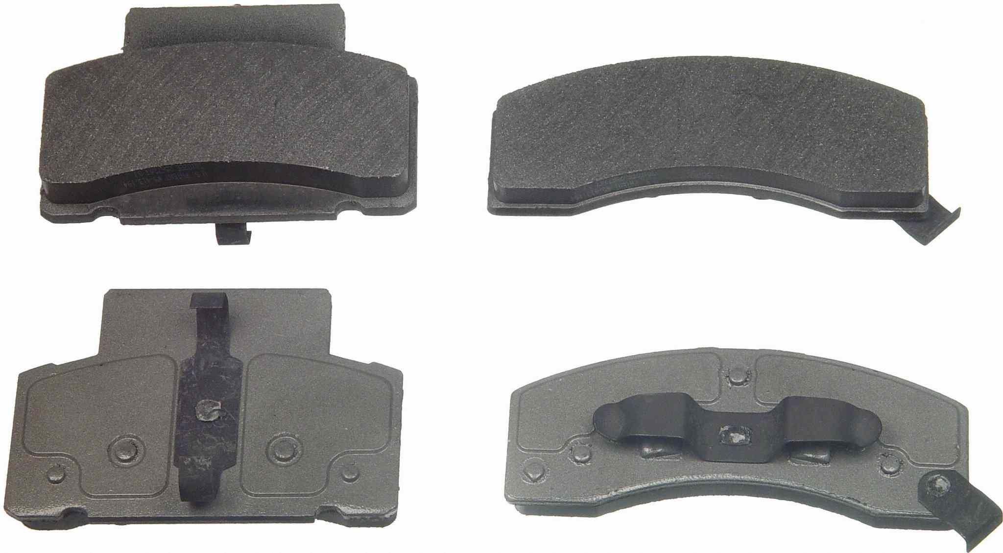 Wagner Brake Disc Brake Pad Set  top view frsport MX459A