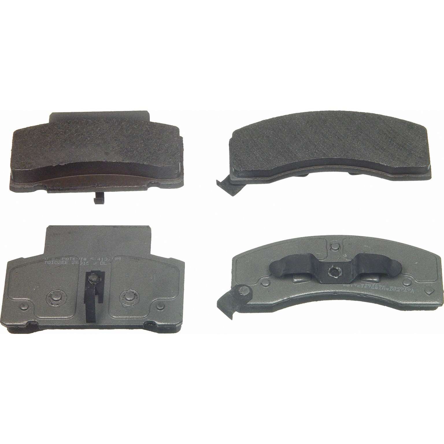 wagner brake disc brake pad set  frsport mx459