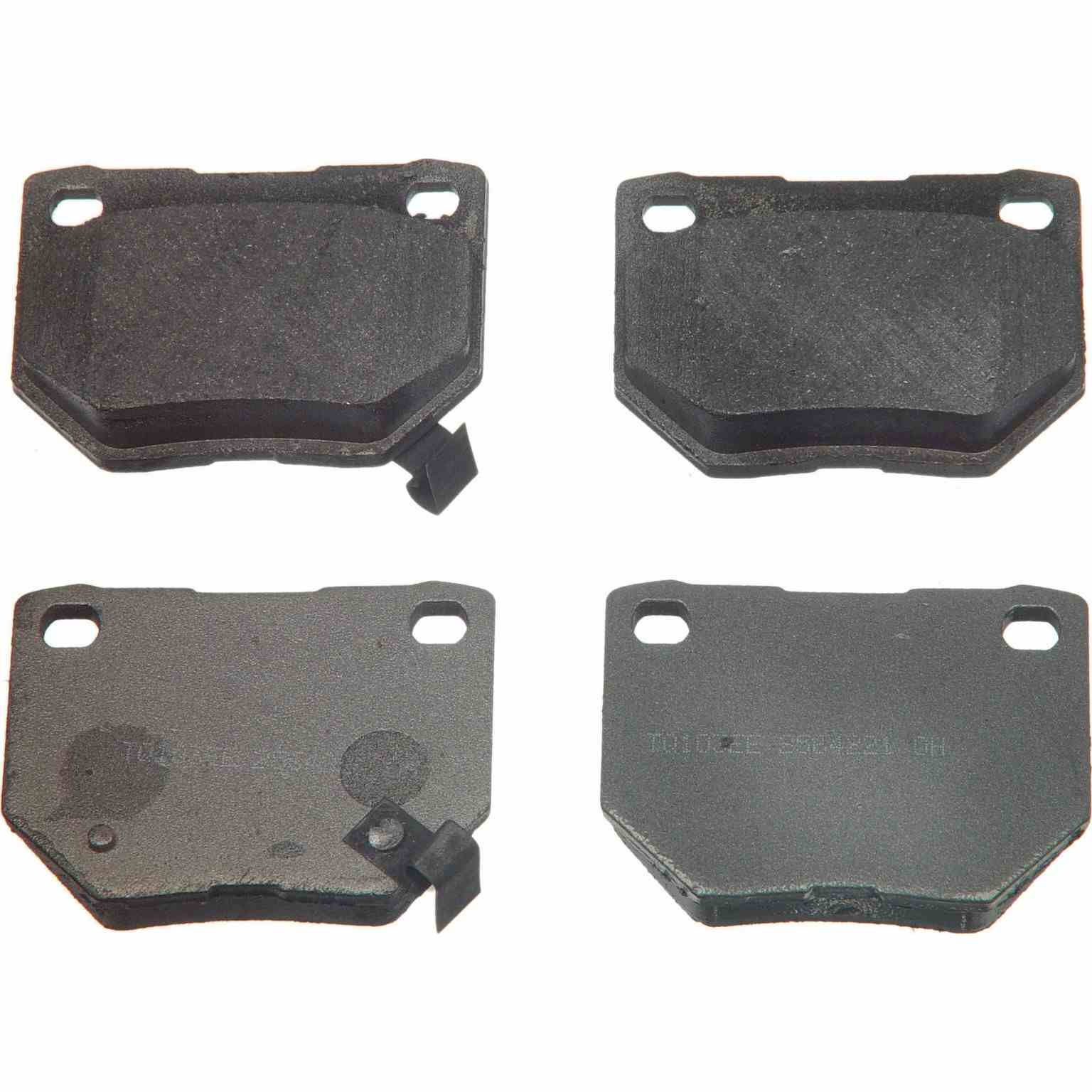 wagner brake disc brake pad set  frsport mx461