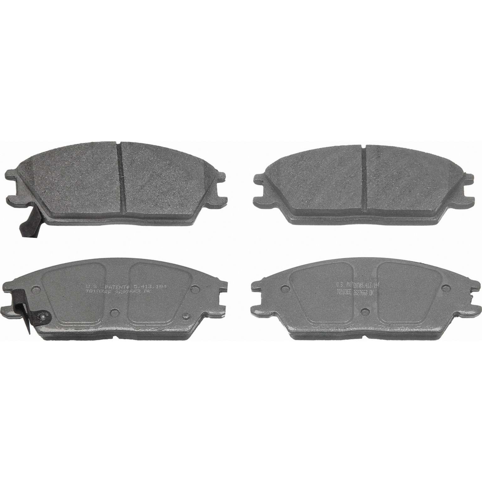 wagner brake disc brake pad set  frsport mx497