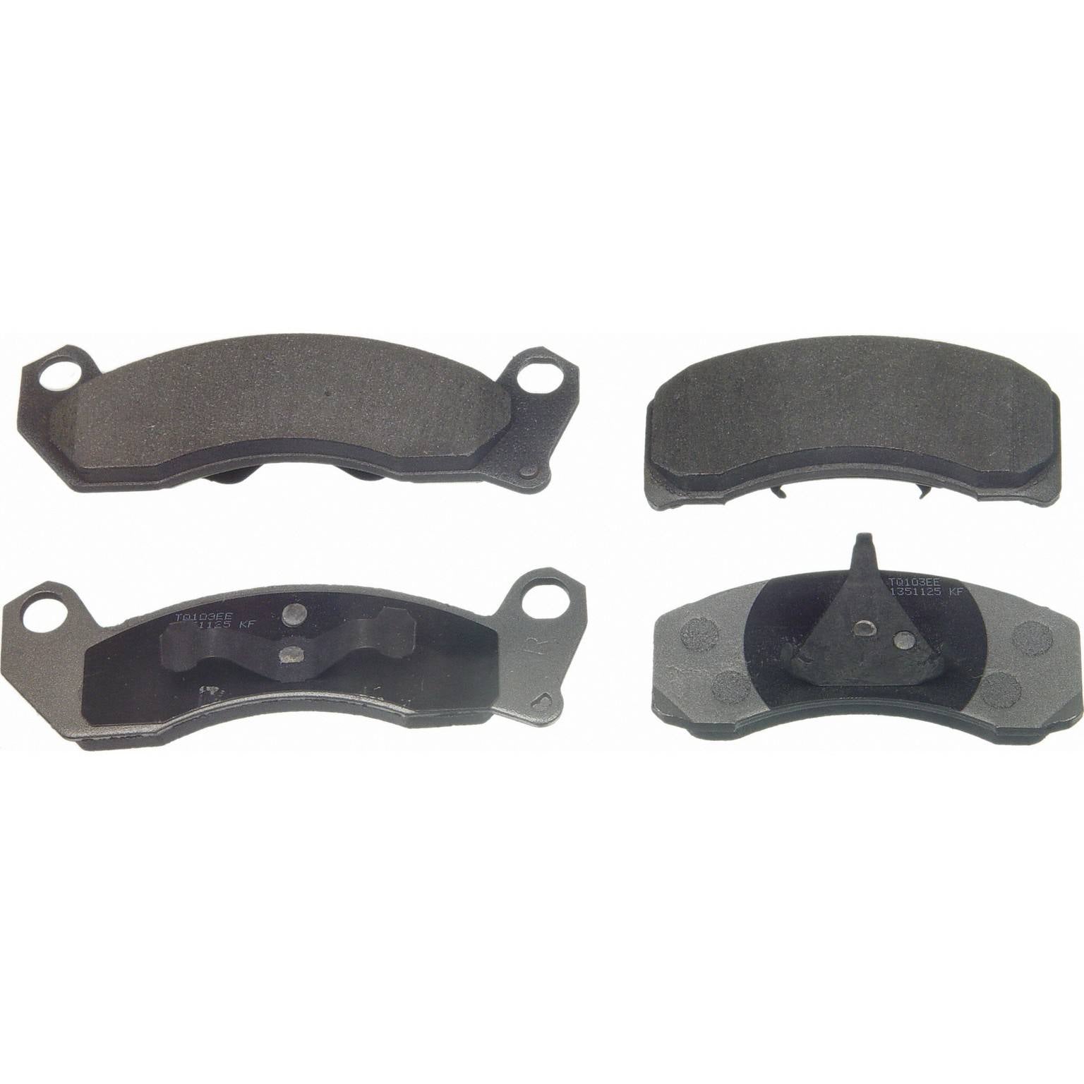 wagner brake disc brake pad set  frsport mx499