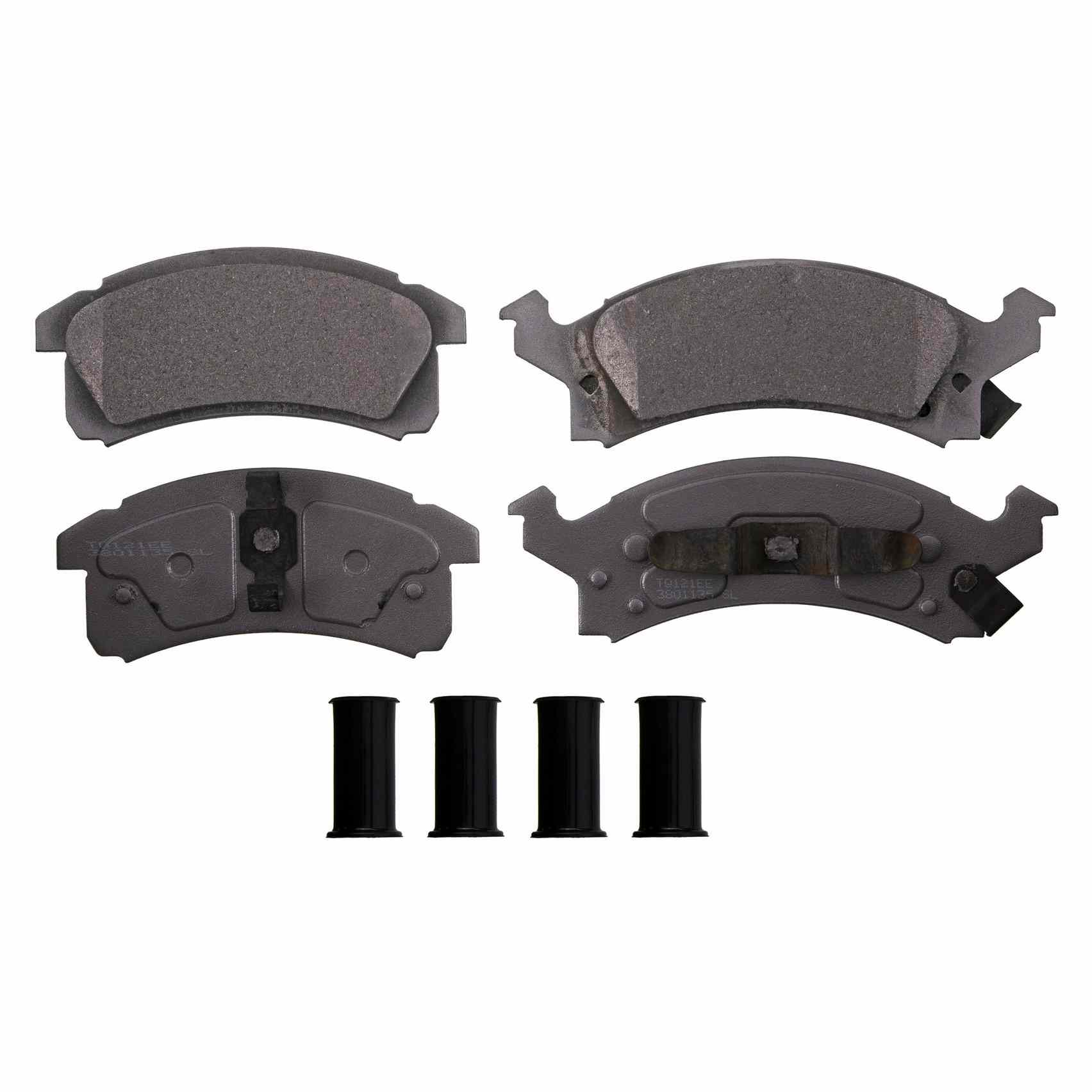 Wagner Brake Disc Brake Pad Set  top view frsport MX506