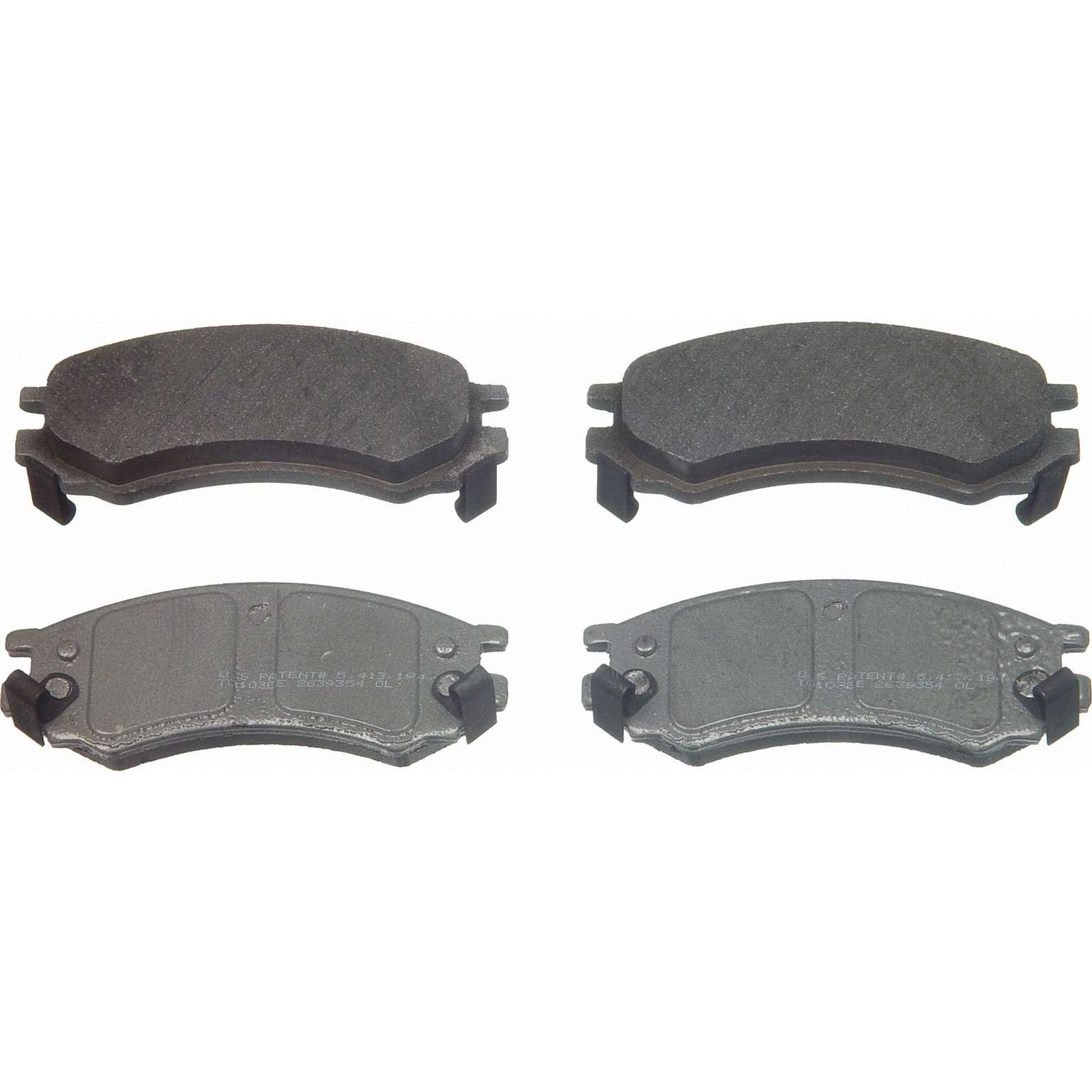 wagner brake disc brake pad set  frsport mx507