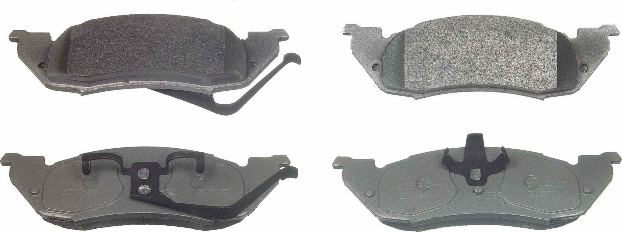 Wagner Brake Disc Brake Pad Set  top view frsport MX529A