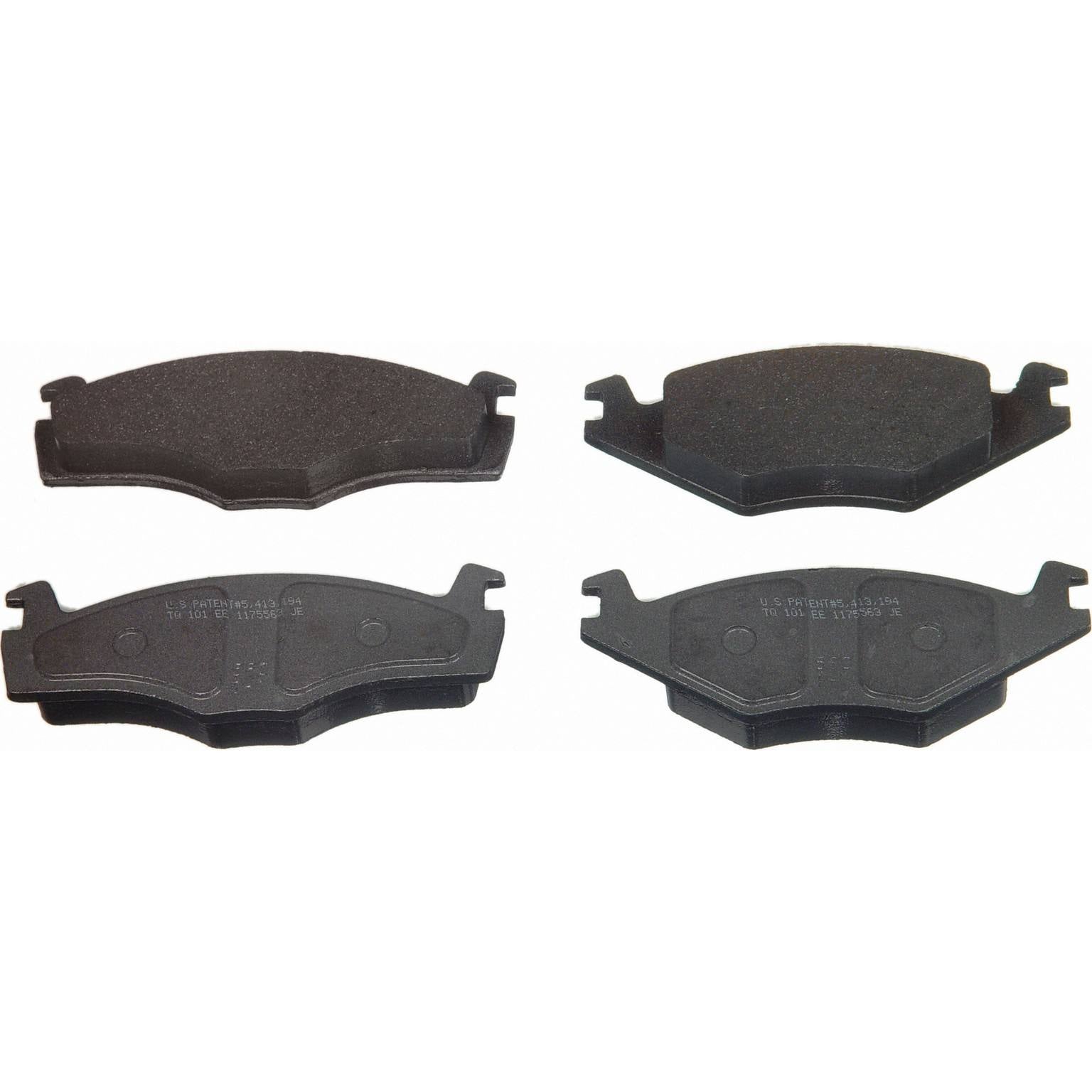 wagner brake disc brake pad set  frsport mx569