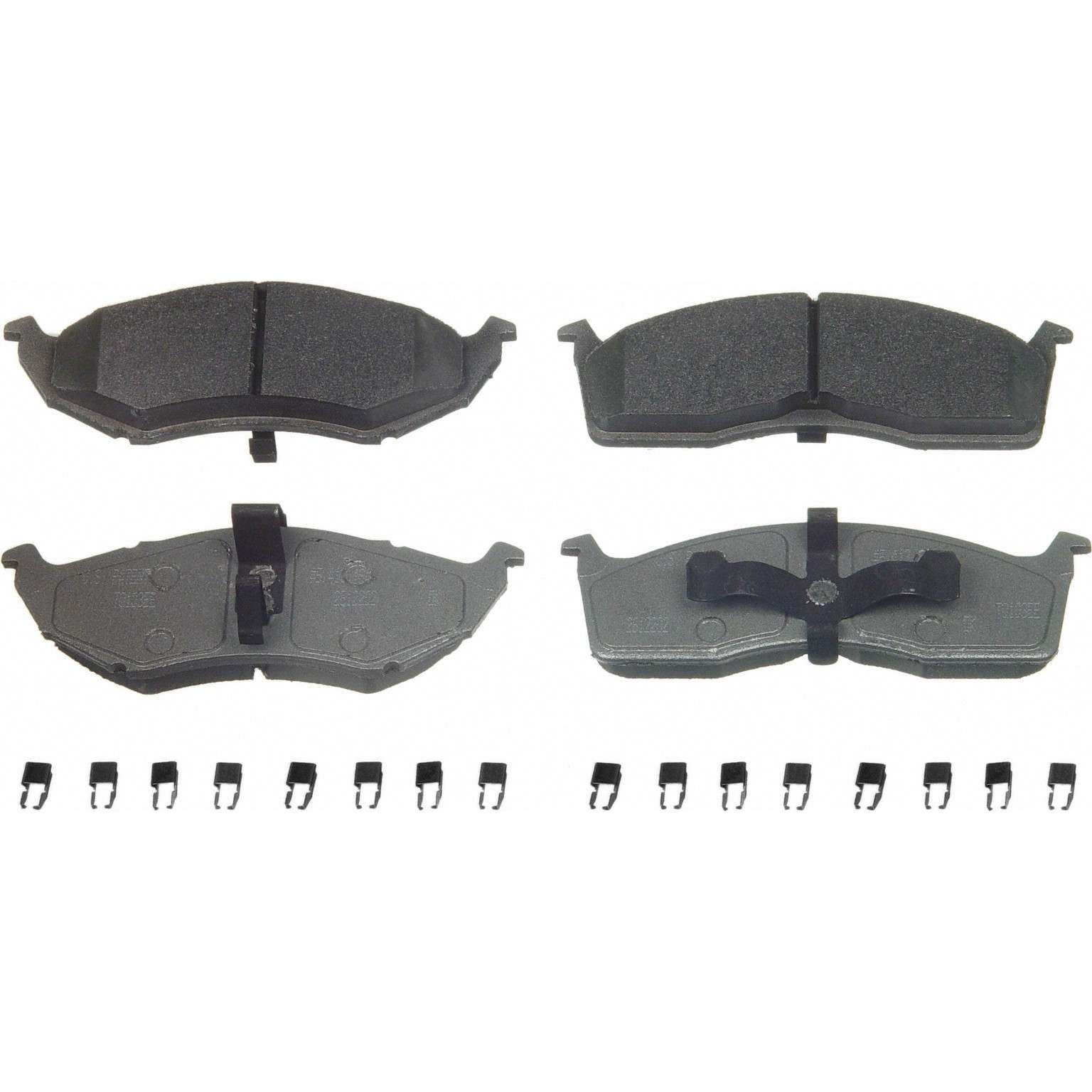 wagner brake disc brake pad set  frsport mx591