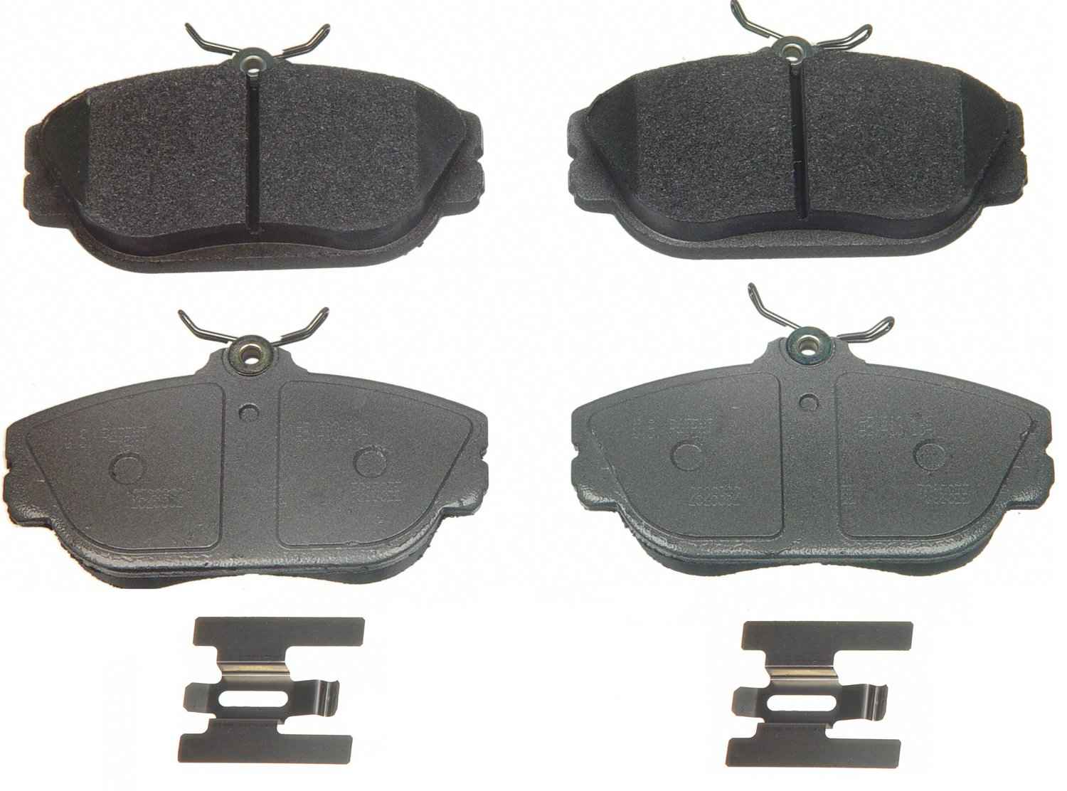 Wagner Brake Disc Brake Pad Set  top view frsport MX601