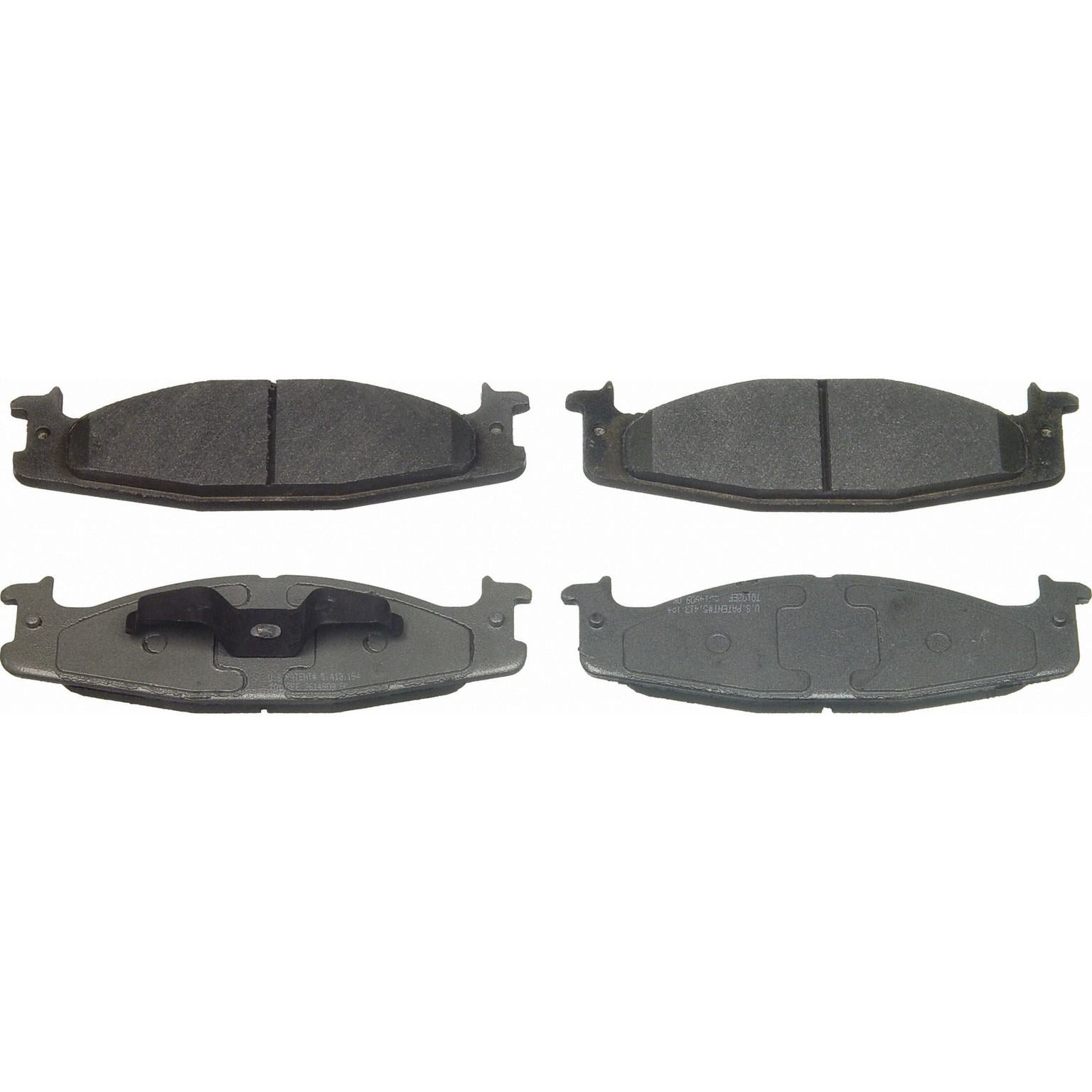 wagner brake disc brake pad set  frsport mx632