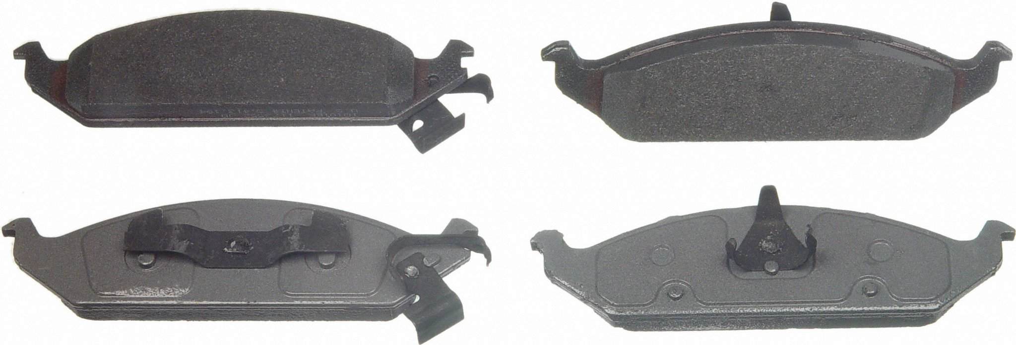 Wagner Brake Disc Brake Pad Set  top view frsport MX650