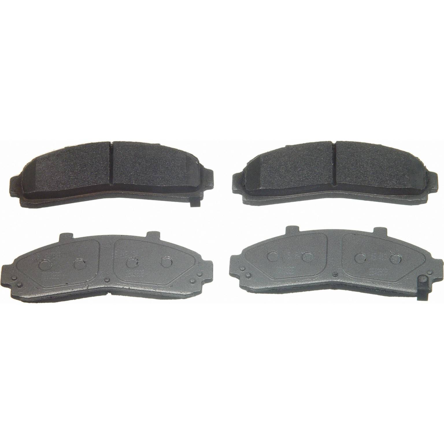 wagner brake disc brake pad set  frsport mx652