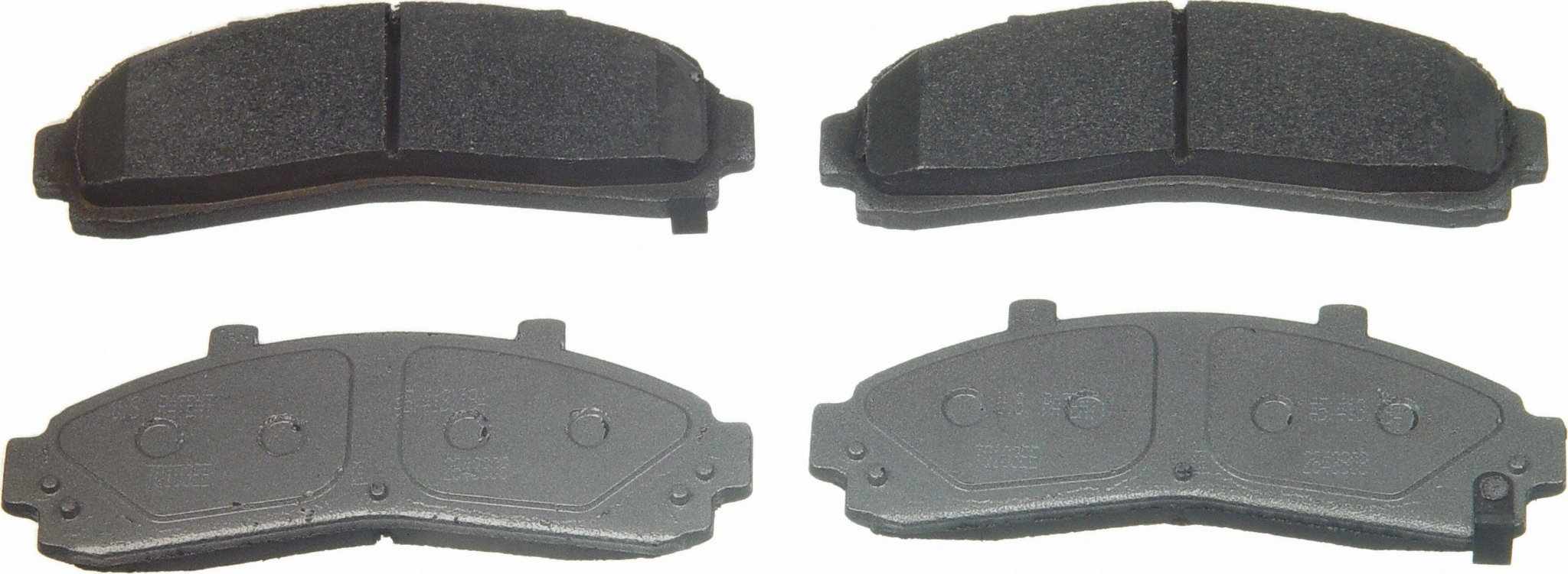 Wagner Brake Disc Brake Pad Set  top view frsport MX652