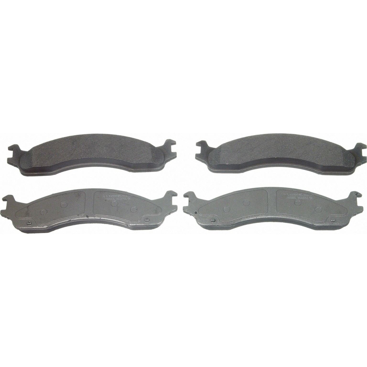 wagner brake disc brake pad set  frsport mx655a