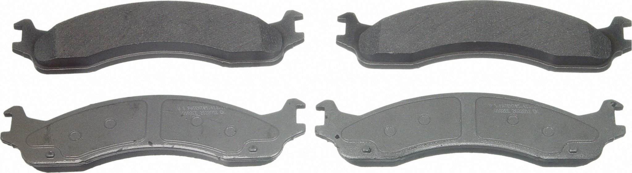 Wagner Brake Disc Brake Pad Set  top view frsport MX655A