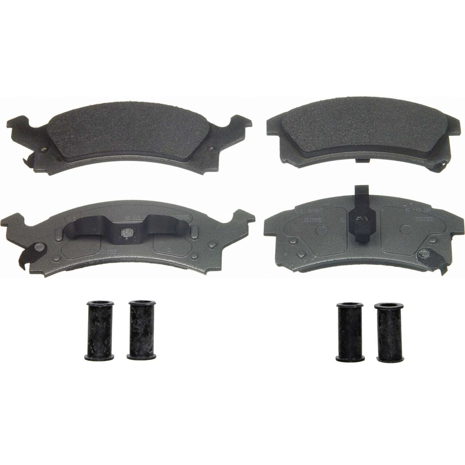 wagner brake disc brake pad set  frsport mx673