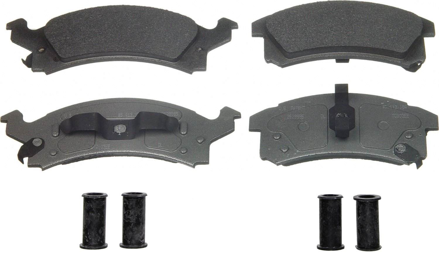 Wagner Brake Disc Brake Pad Set  top view frsport MX673