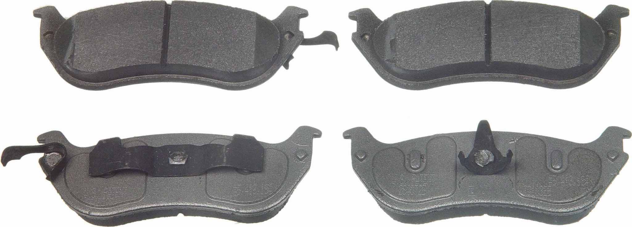 Wagner Brake Disc Brake Pad Set  top view frsport MX674A