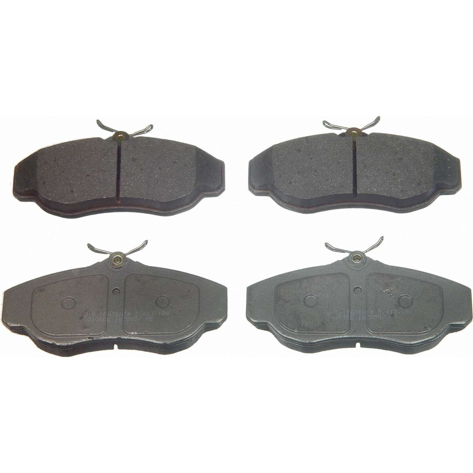 wagner brake disc brake pad set  frsport mx676