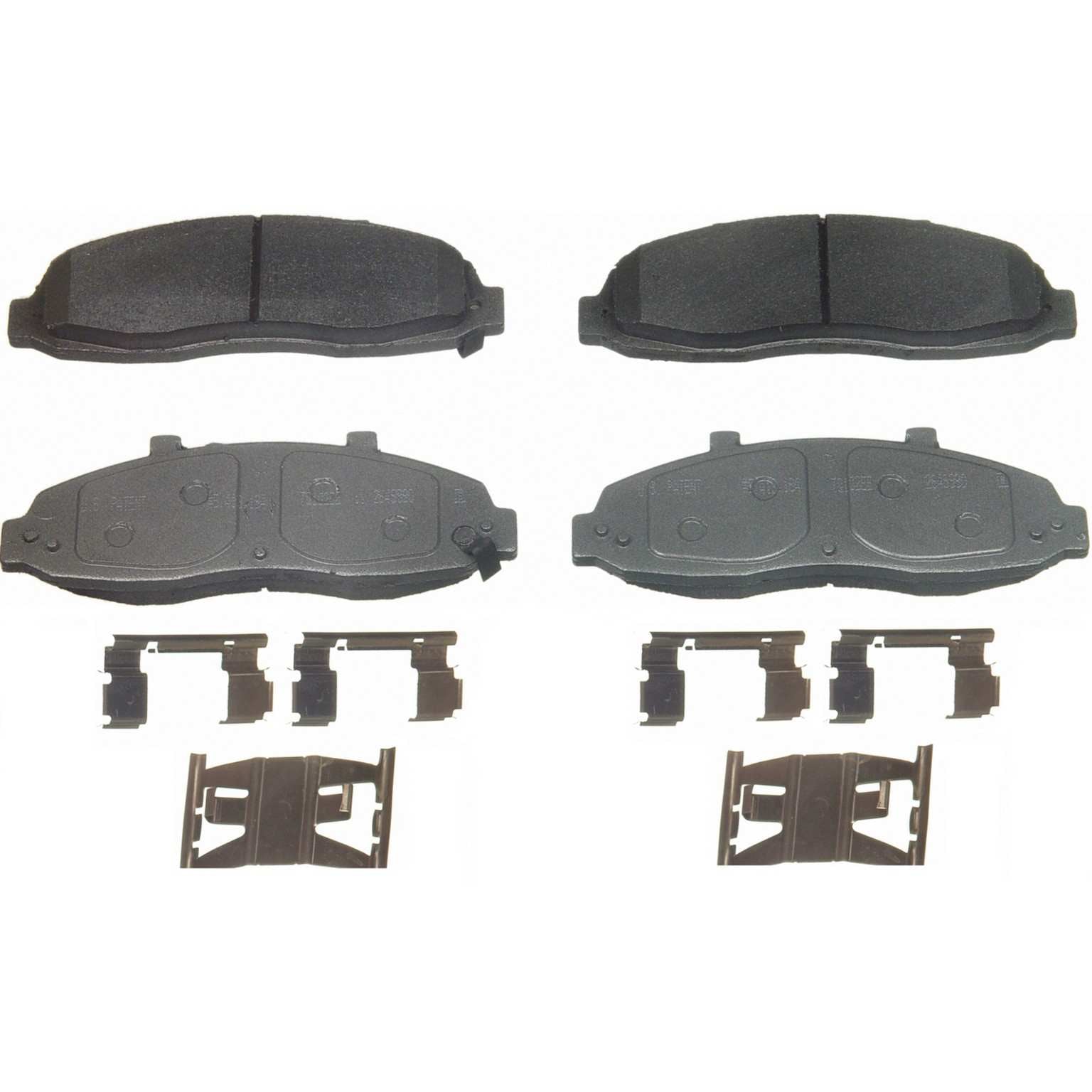 wagner brake disc brake pad set  frsport mx679