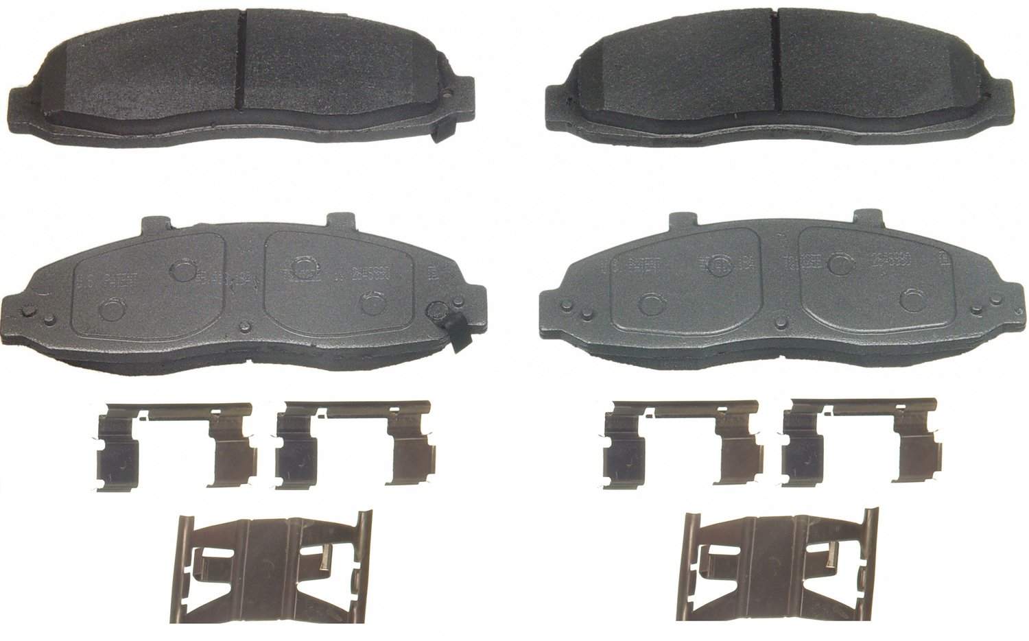 Wagner Brake Disc Brake Pad Set  top view frsport MX679