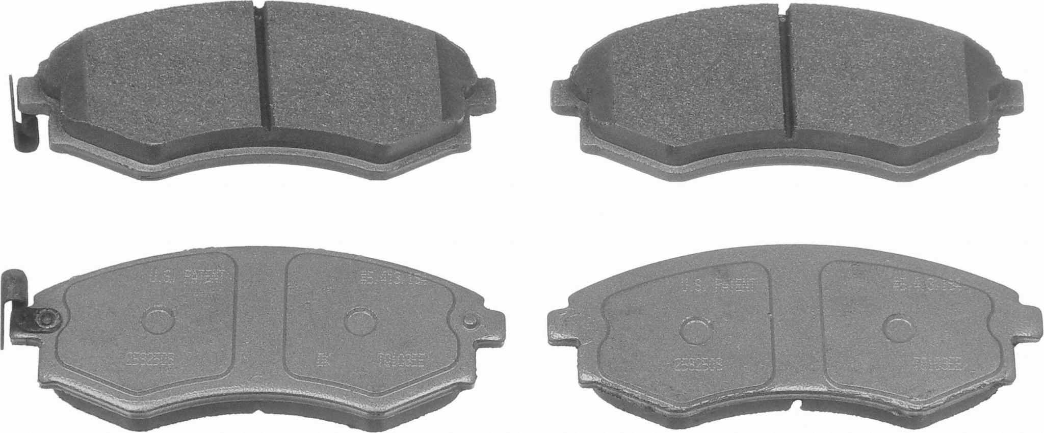 wagner brake disc brake pad set  frsport mx700